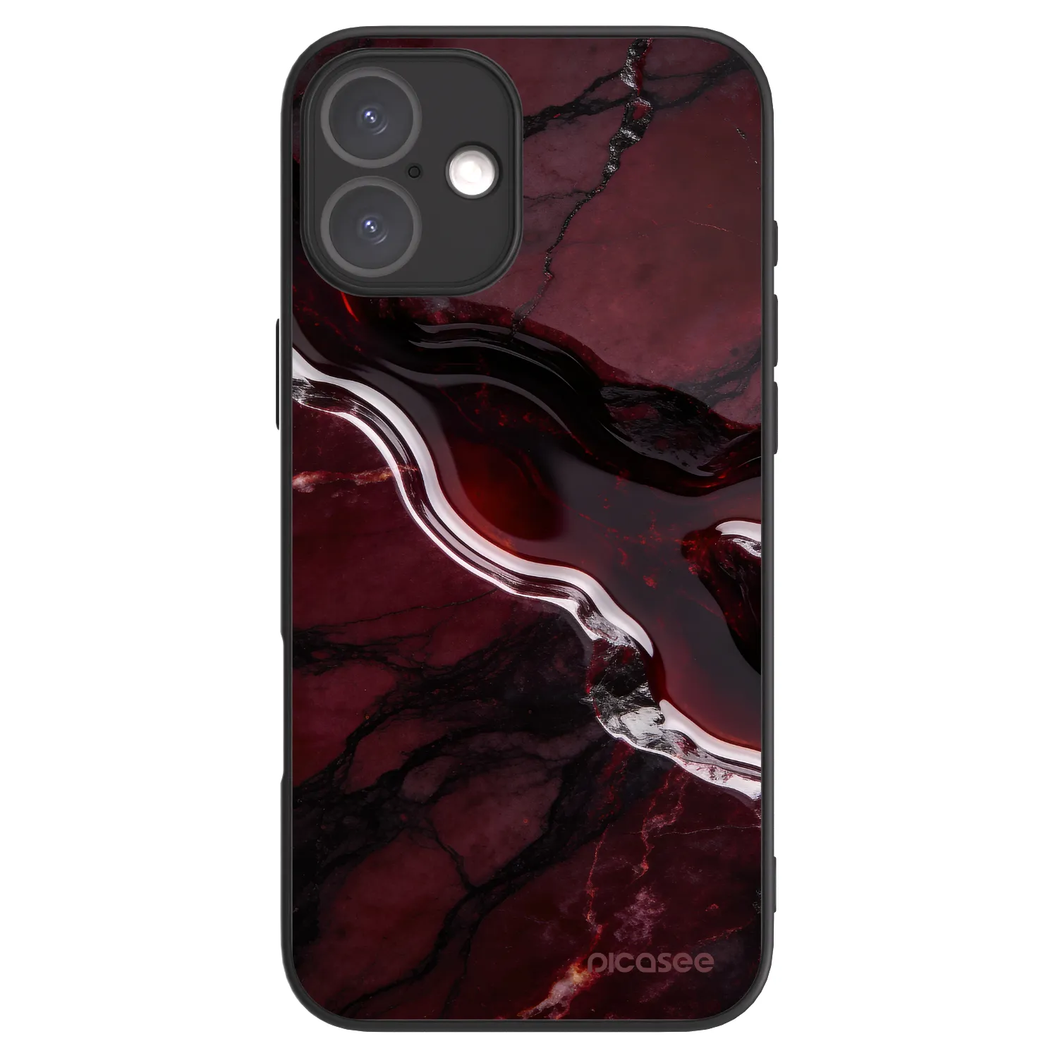 Picasee ULTIMATE CASE pro Apple iPhone 16 Plus - Cherry stone