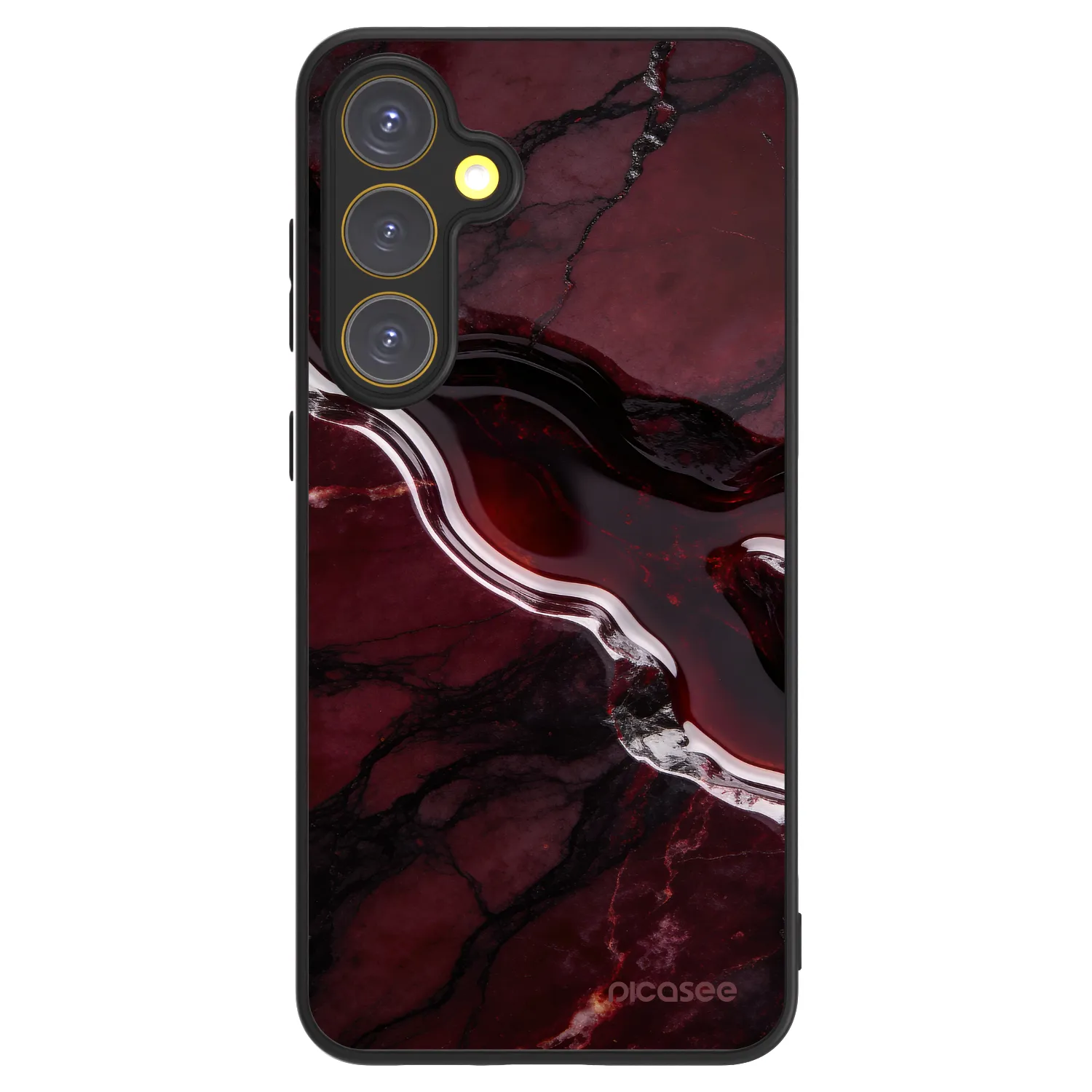 Picasee ULTIMATE CASE pro Samsung Galaxy S24 FE S721B - Cherry stone