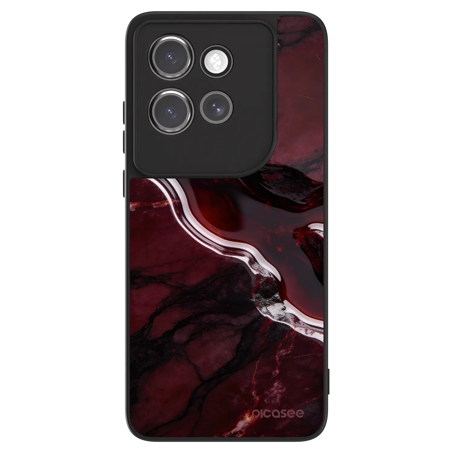 Picasee ULTIMATE CASE pro Motorola Edge 50 Neo - Cherry stone