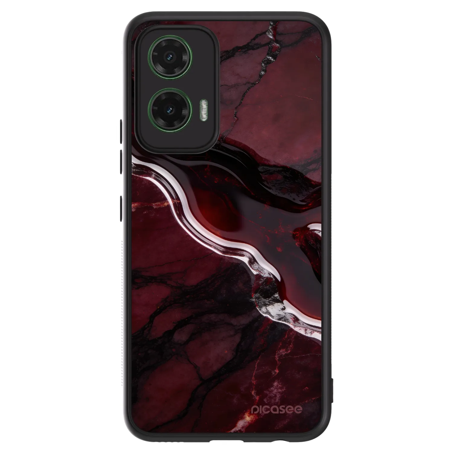Picasee ULTIMATE CASE pro Motorola Moto G35 5G - Cherry stone