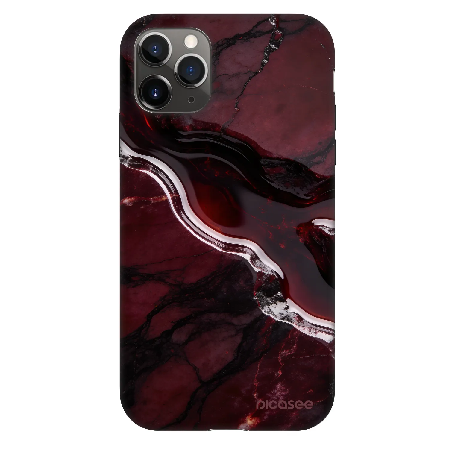Picasee Fashion Case pro Apple iPhone 11 Pro - Cherry stone