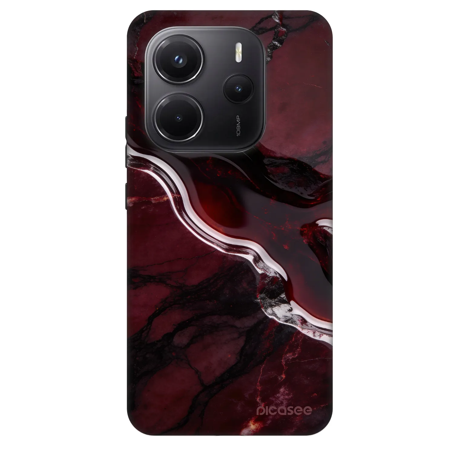 Picasee Fashion Case pro Xiaomi Redmi Note 14 5G - Cherry stone