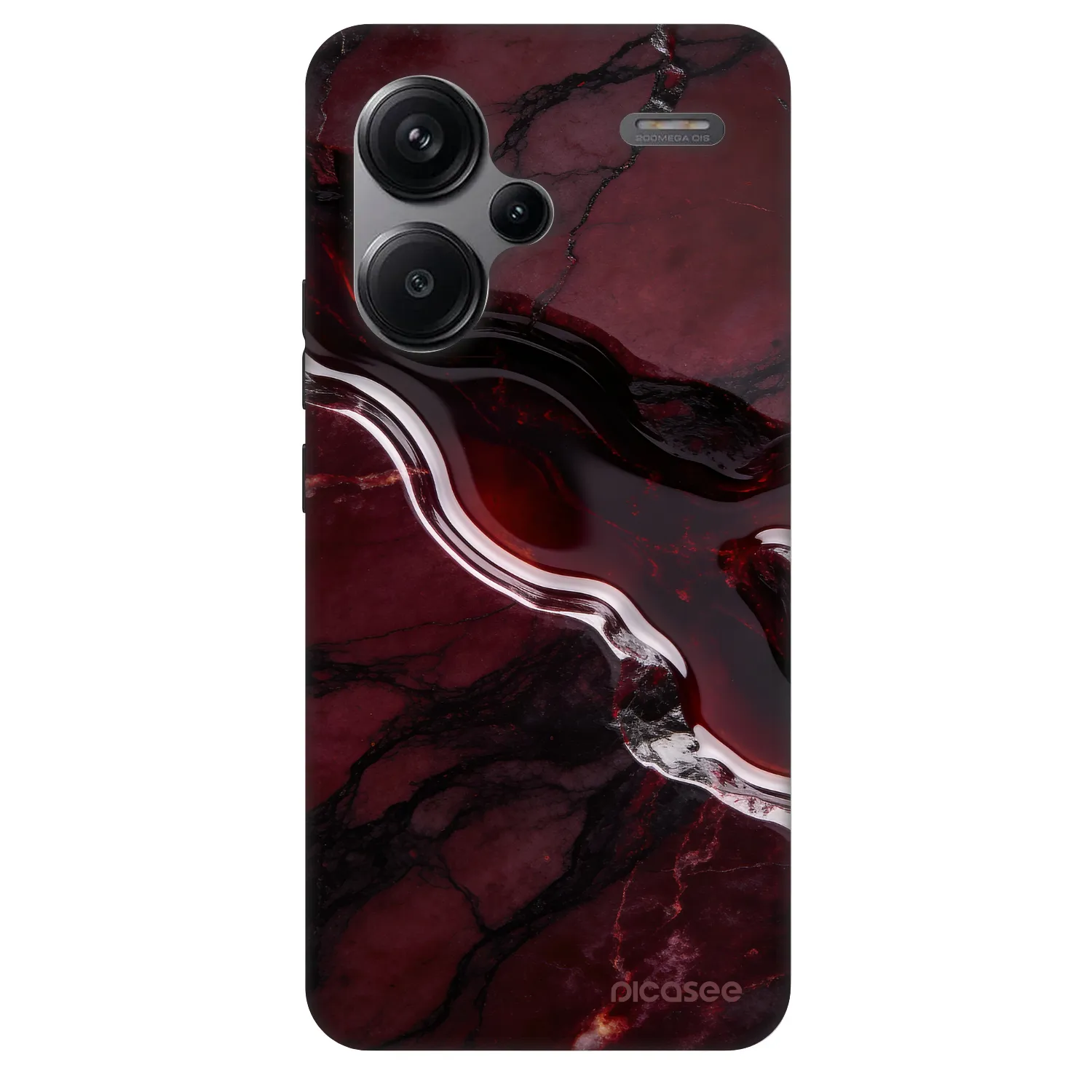 Picasee Fashion Case pro Xiaomi Redmi Note 13 Pro+ 5G - Cherry stone