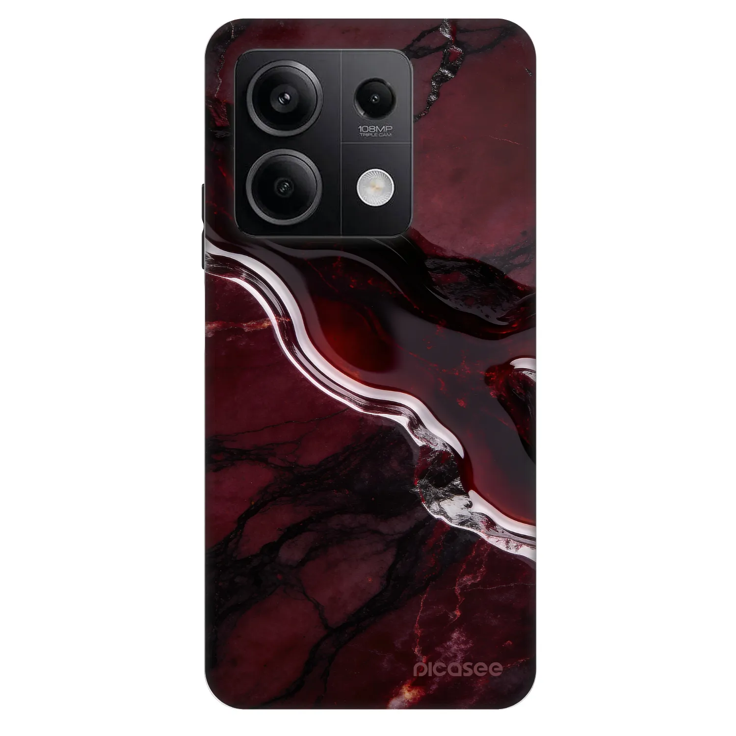 Picasee Fashion Case pro Xiaomi Redmi Note 13 5G - Cherry stone