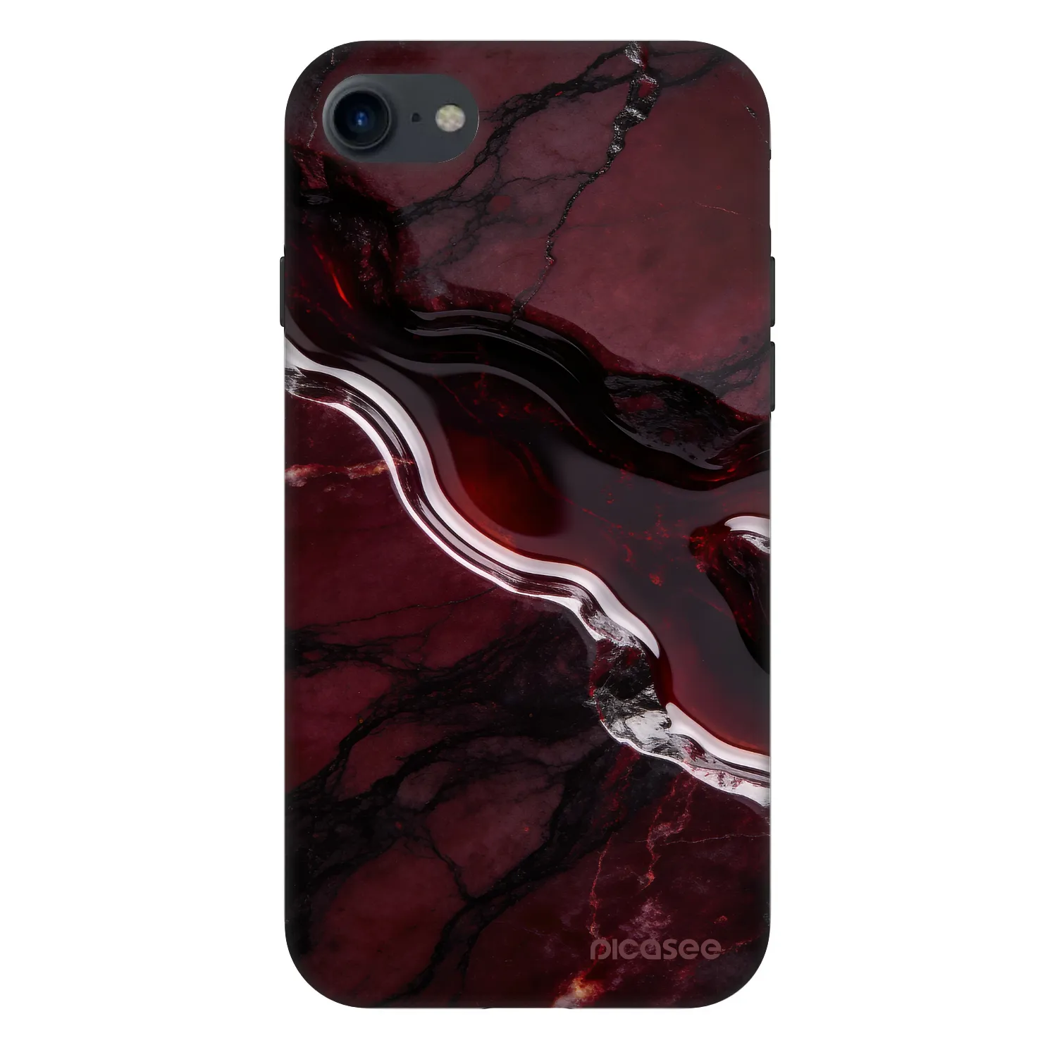 Picasee Fashion Case pro Apple iPhone 7 - Cherry stone