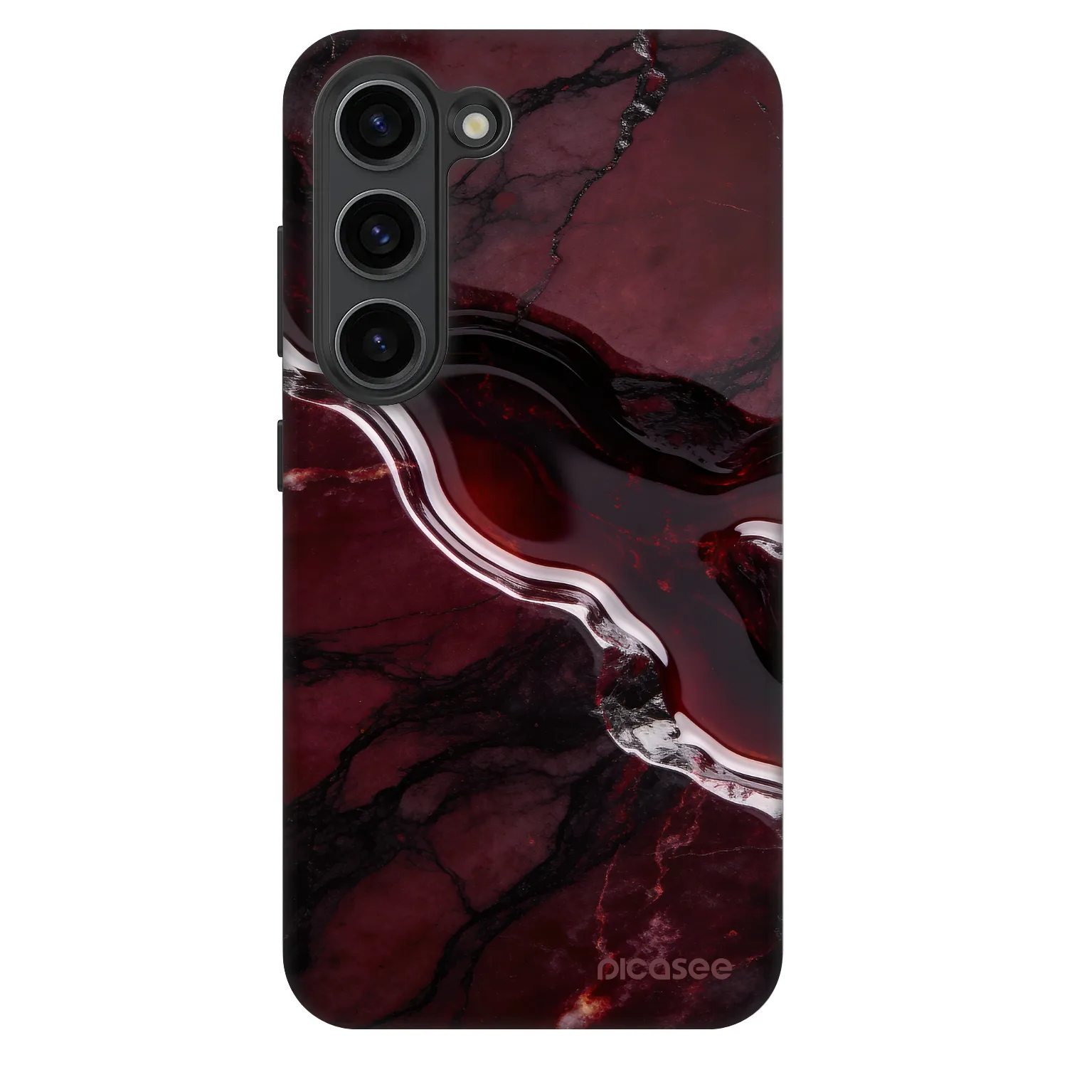 Picasee Fashion Case pro Samsung Galaxy S23+ 5G - Cherry stone