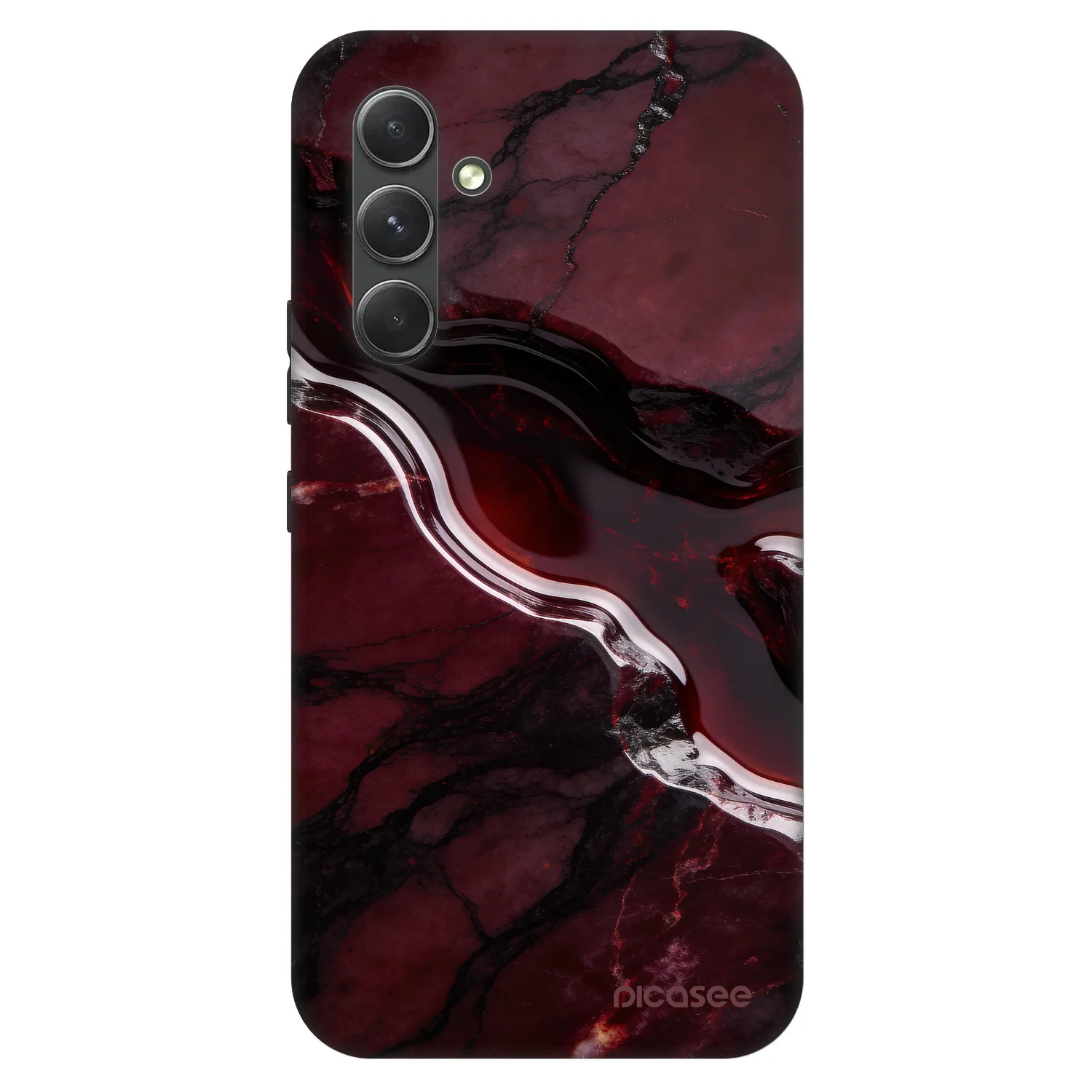 Picasee Fashion Case pro Samsung Galaxy A54 5G A546B - Cherry stone