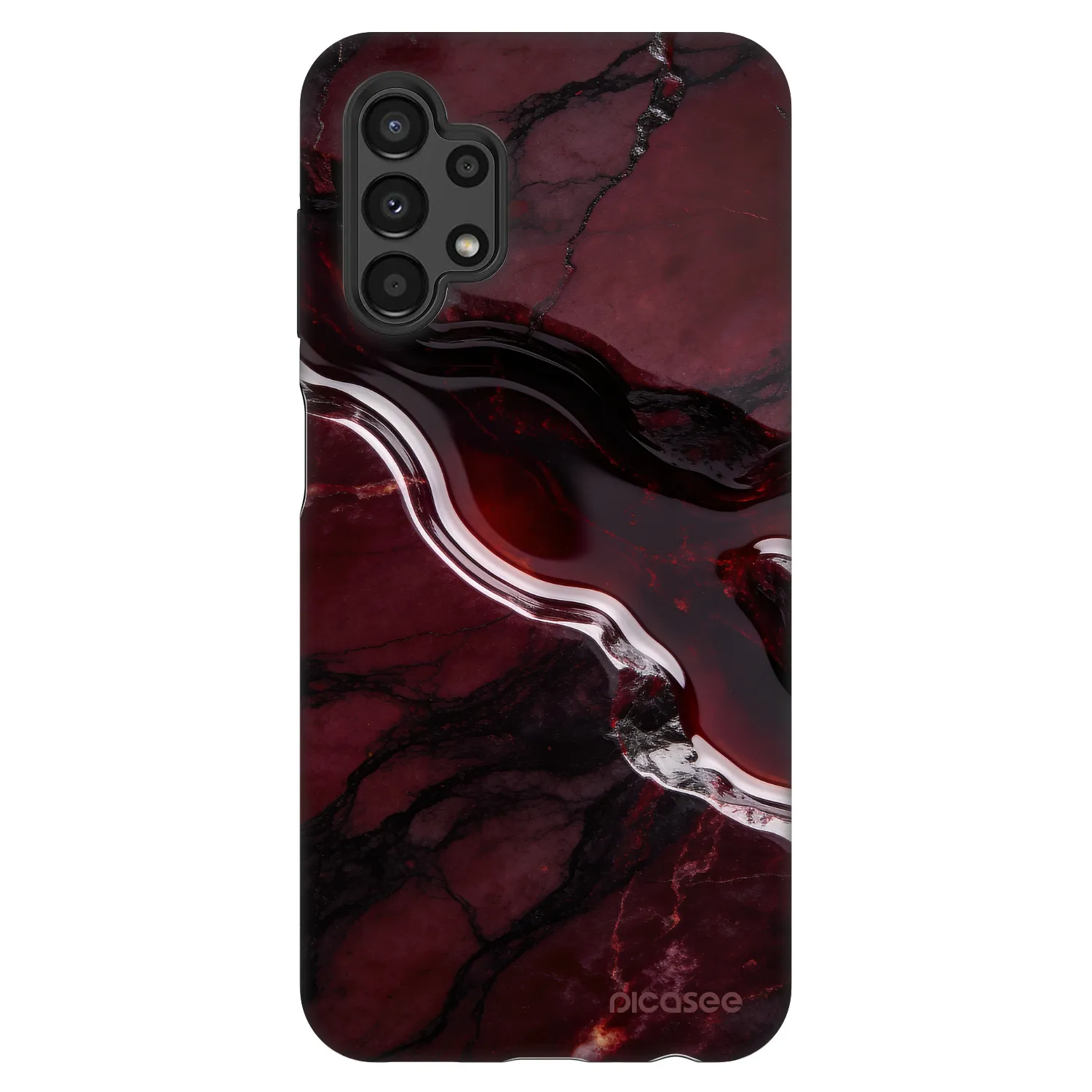 Picasee Fashion Case pro Samsung Galaxy A13 4G A135 - Cherry stone