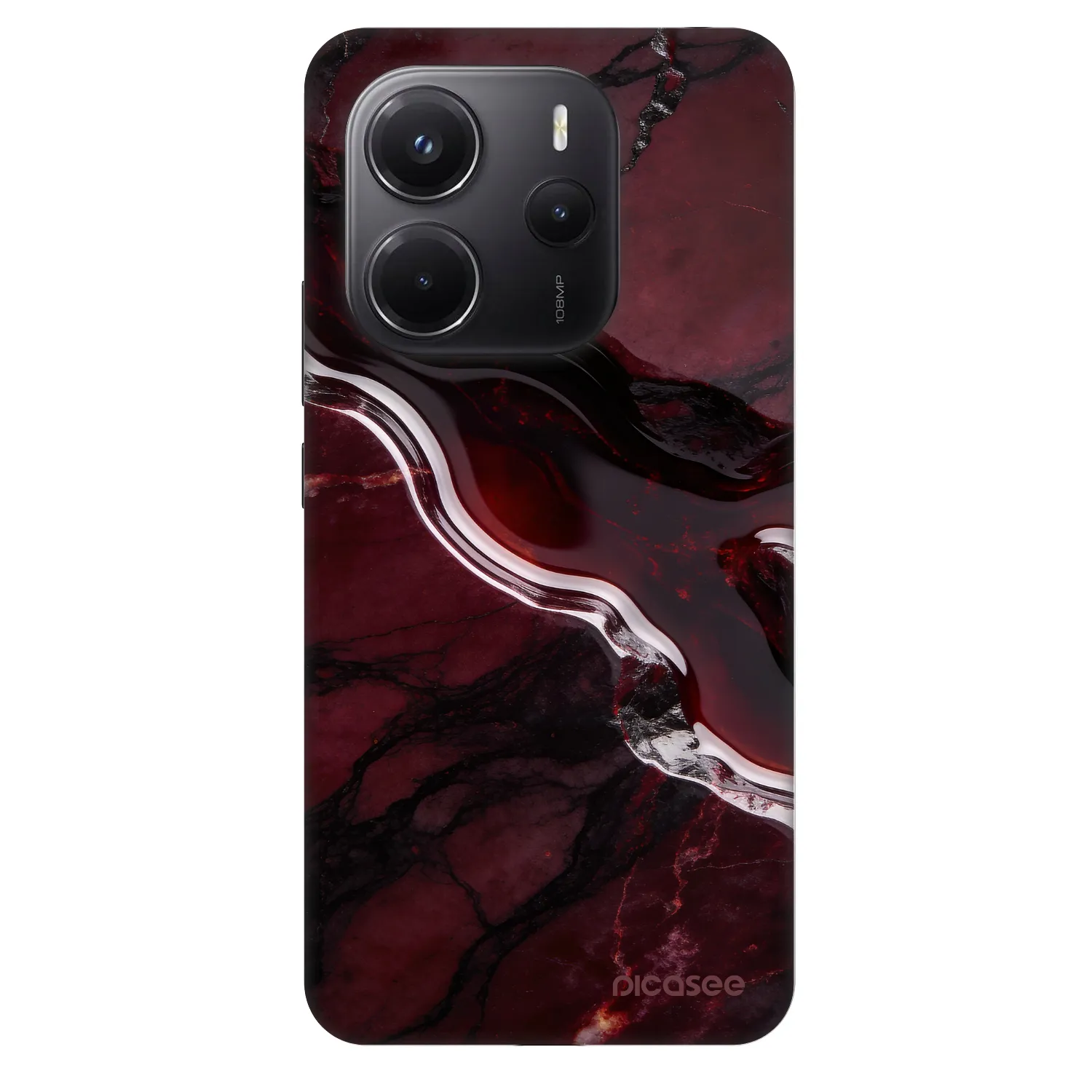 Picasee Fashion Case pro Xiaomi Redmi Note 14 4G - Cherry stone