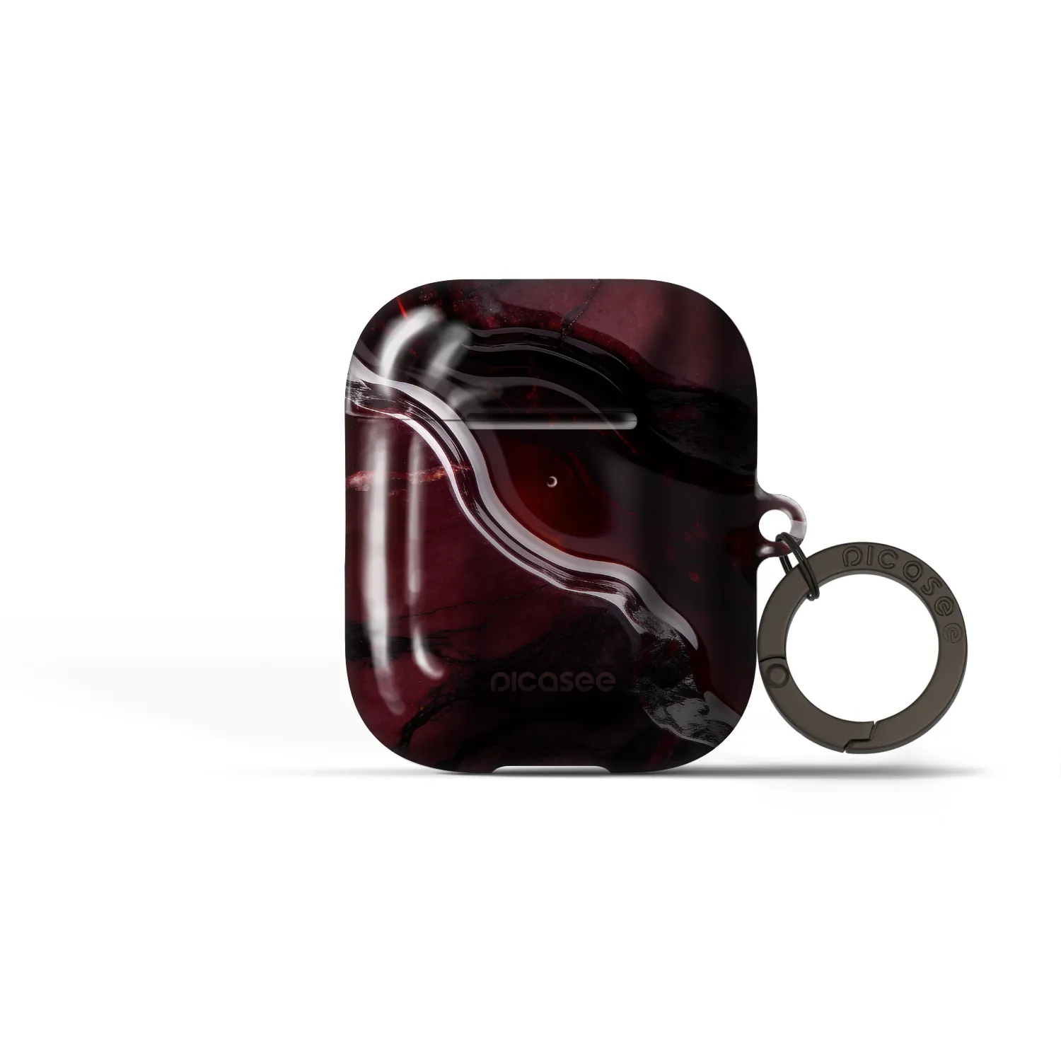 Picasee Obal pro Apple AirPods 2 - Cherry stone