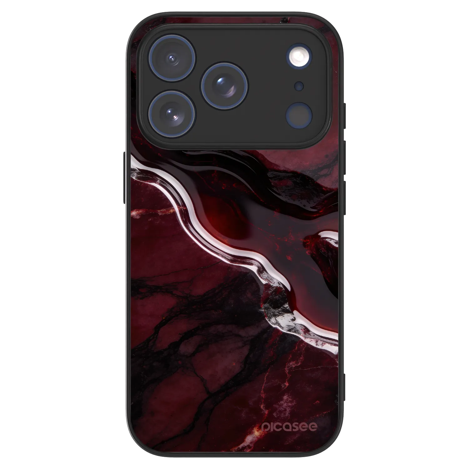 Picasee ULTIMATE CASE pro Apple iPhone 18 Pro - Cherry stone