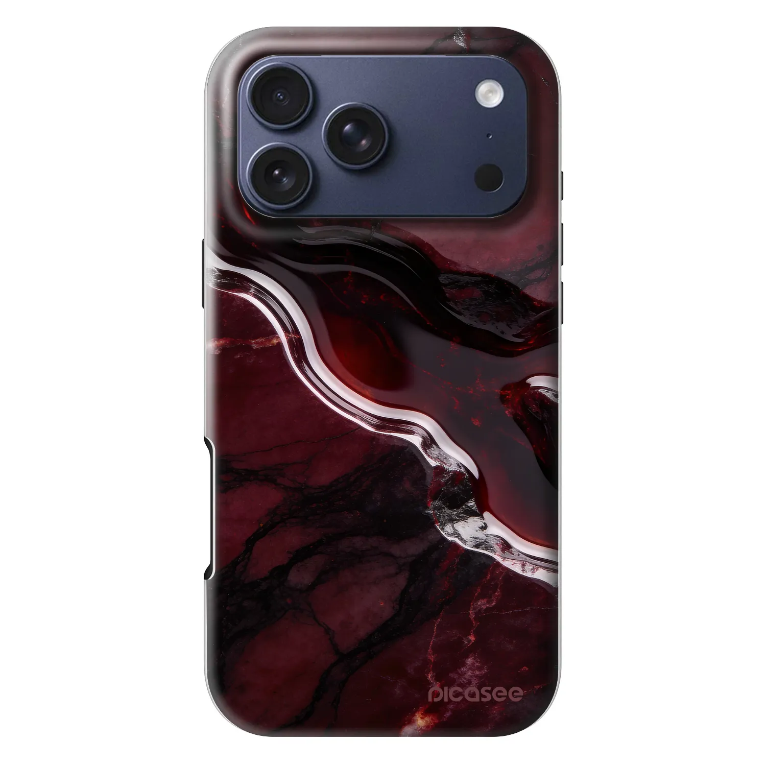 Picasee Fashion Case MagSafe Apple iPhone 18 Pro Max - Cherry stone