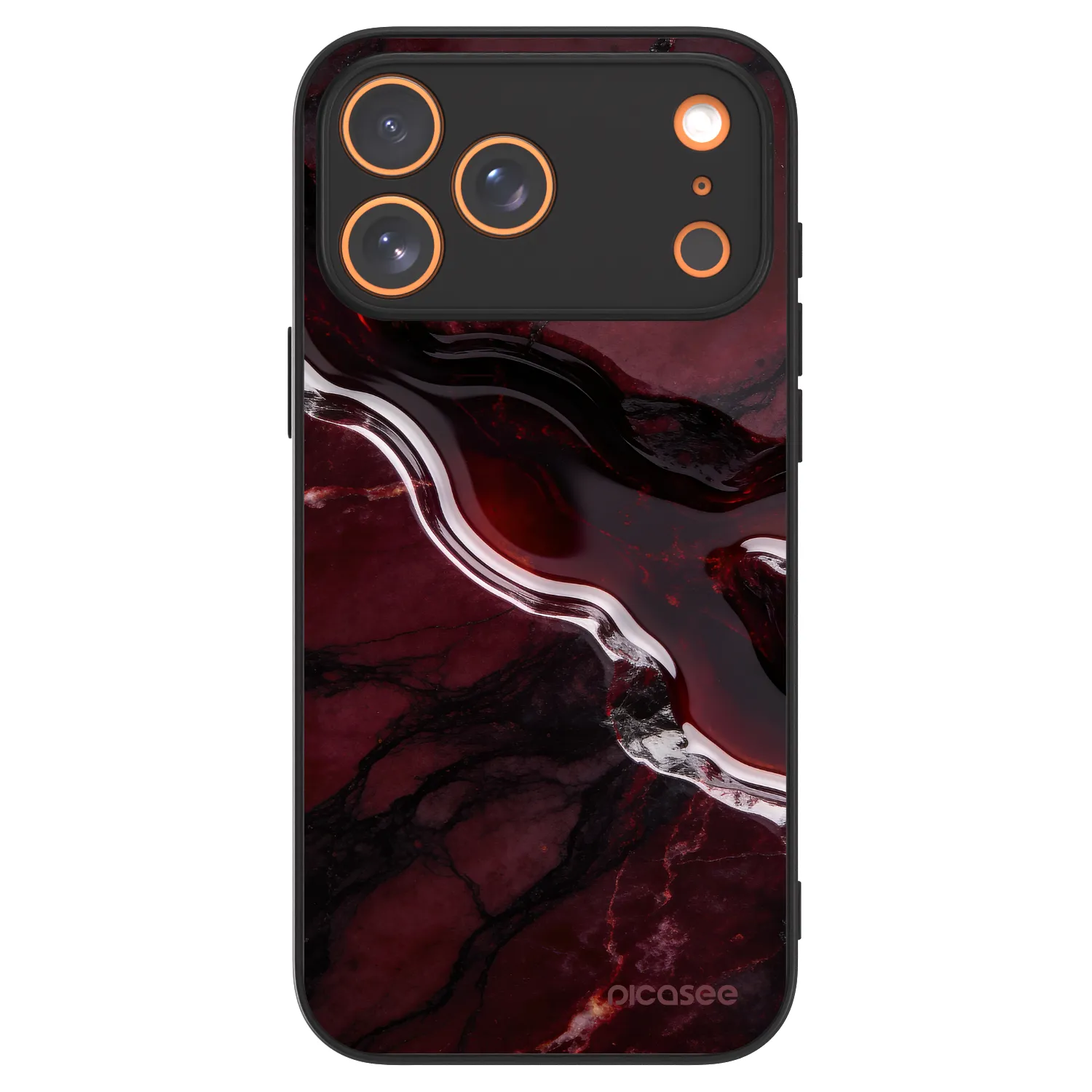 Picasee ULTIMATE CASE pro Apple iPhone 18 Pro Max - Cherry stone