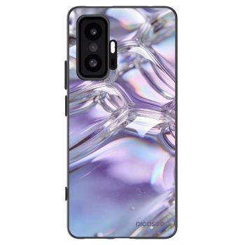 Picasee silikonový černý obal pro Xiaomi 11T Pro - Iridescent bubbles