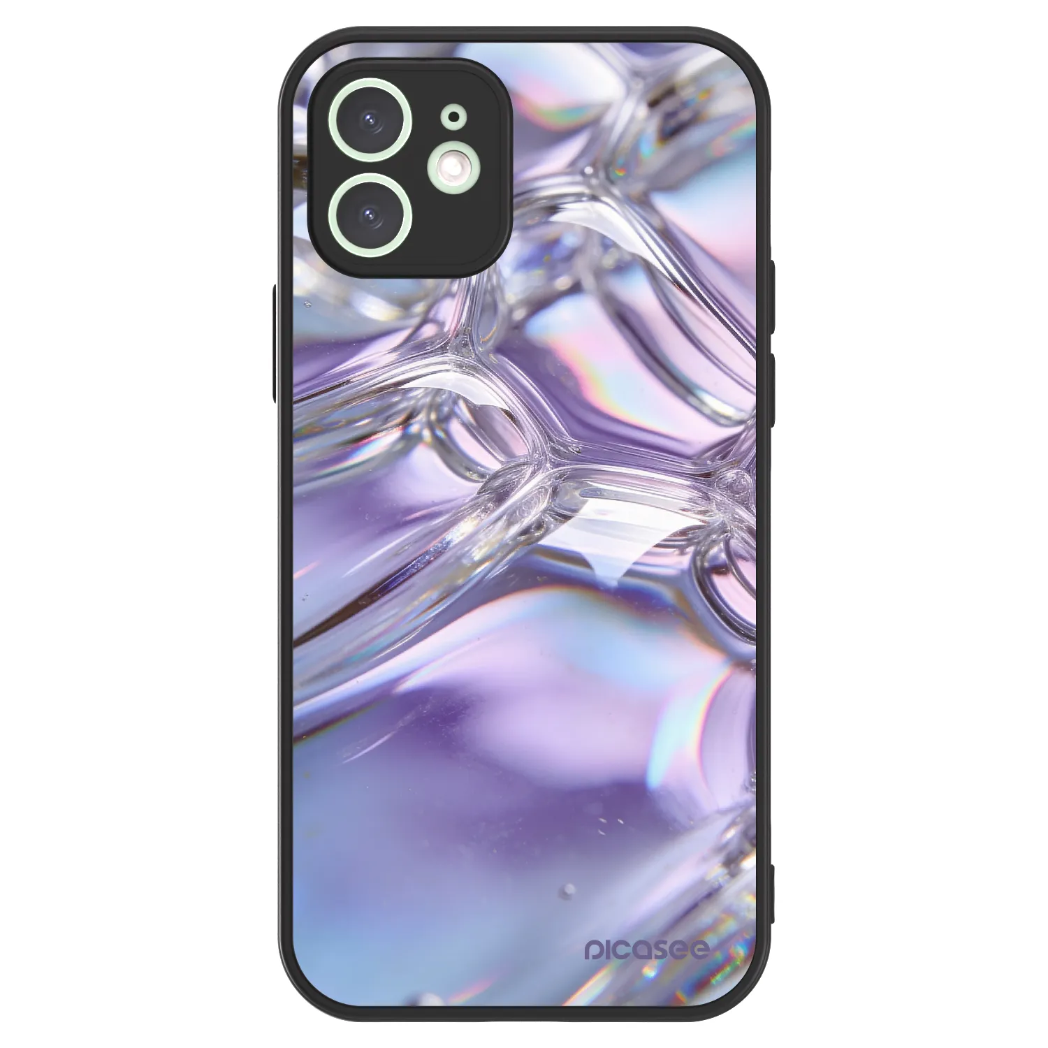 Picasee ULTIMATE CASE pro Apple iPhone 12 - Iridescent bubbles