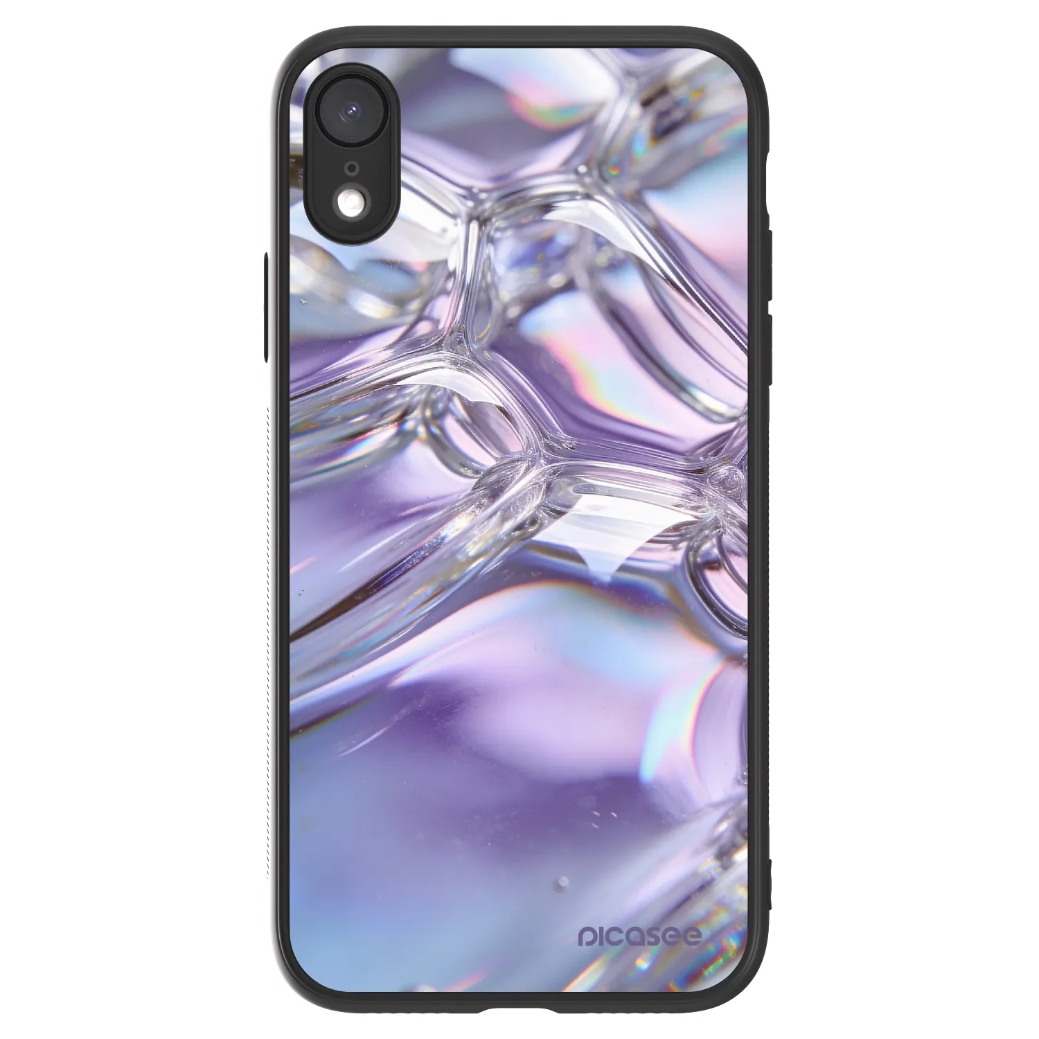Picasee ULTIMATE CASE pro Apple iPhone XR - Iridescent bubbles