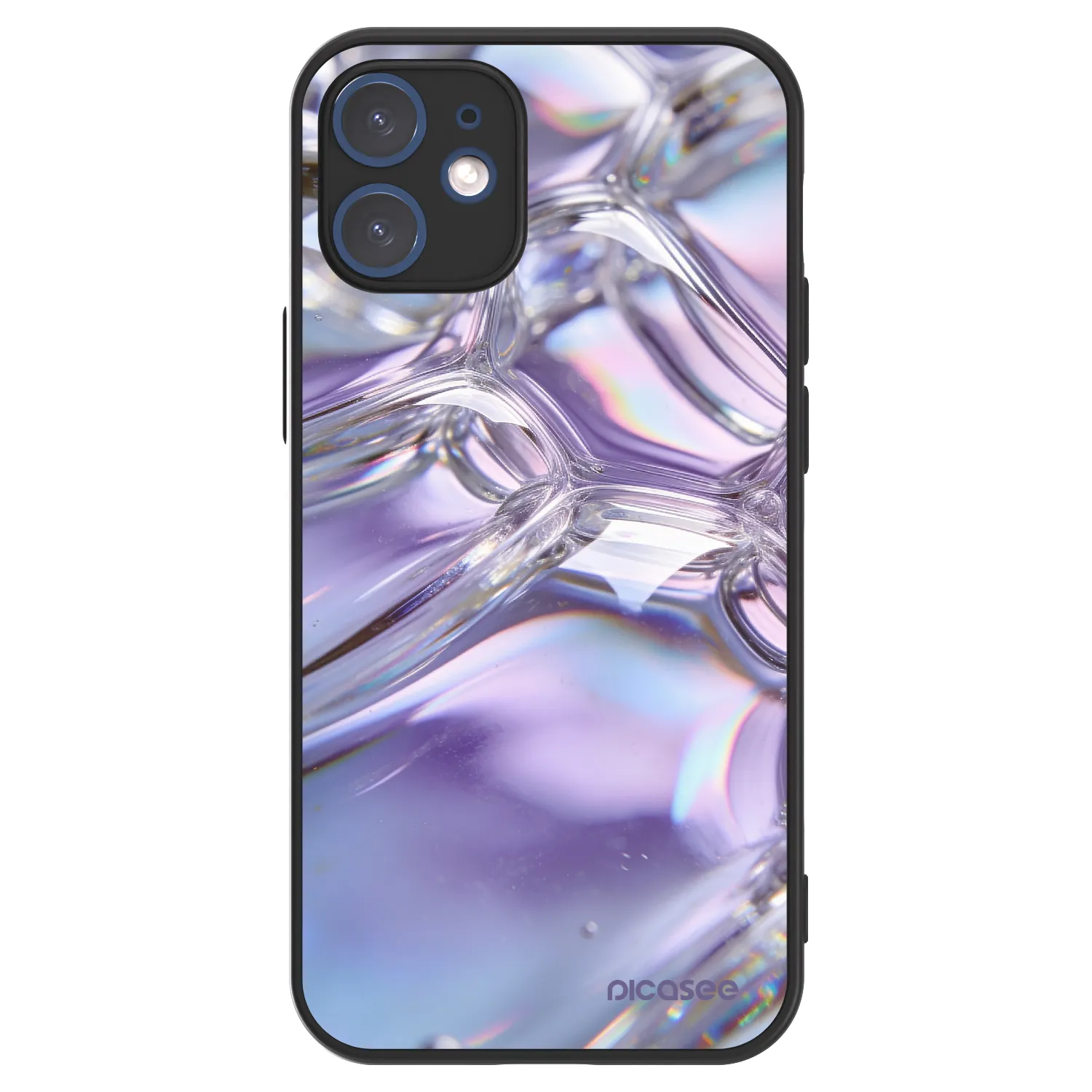 Picasee ULTIMATE CASE pro Apple iPhone 12 mini - Iridescent bubbles