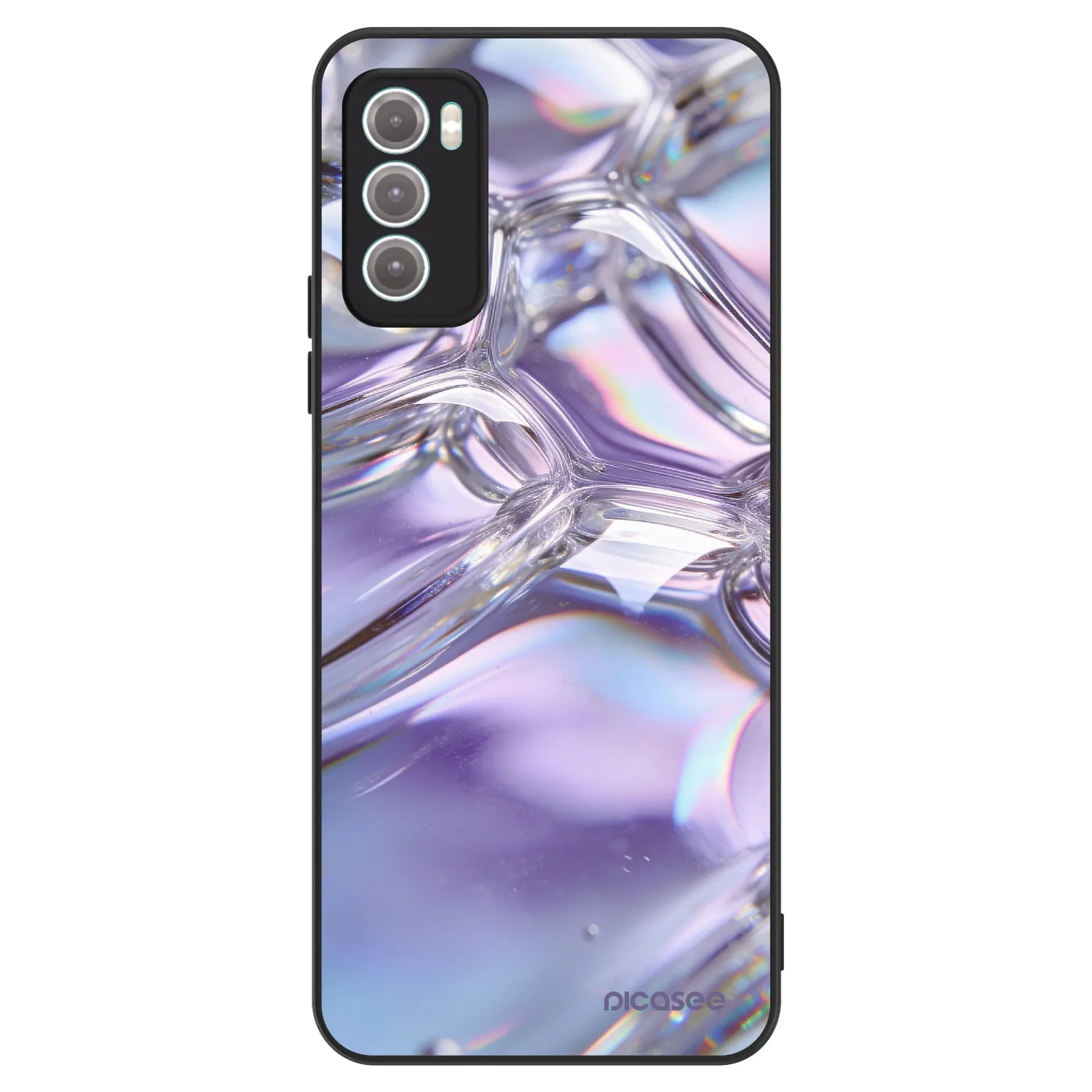 Picasee ULTIMATE CASE pro Motorola Moto G60 - Iridescent bubbles