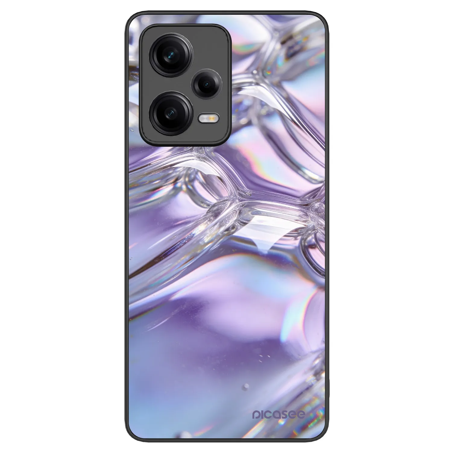 Picasee ULTIMATE CASE pro Xiaomi Redmi Note 12 Pro+ 5G - Iridescent bubbles