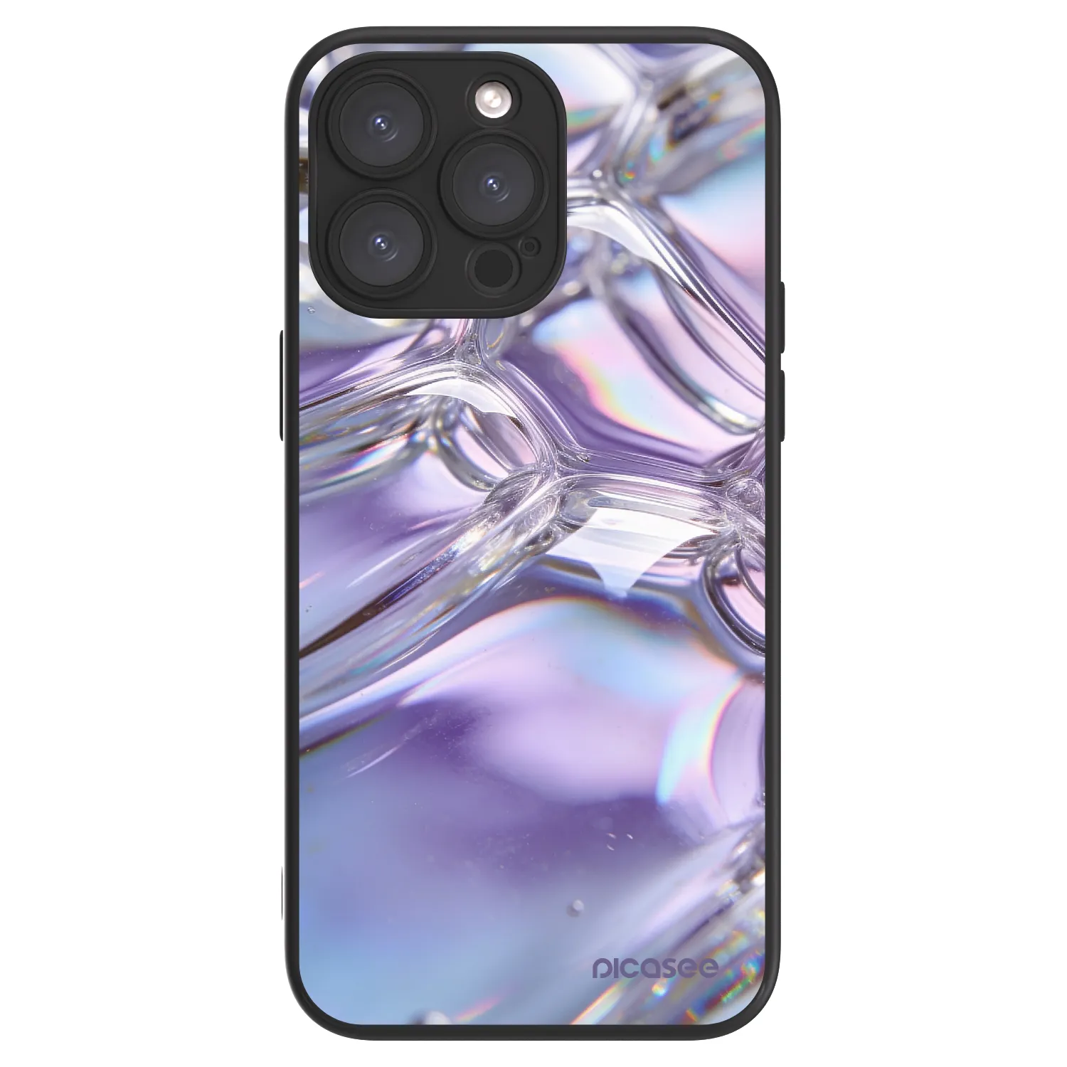 Picasee ULTIMATE CASE pro Apple iPhone 15 Pro Max - Iridescent bubbles