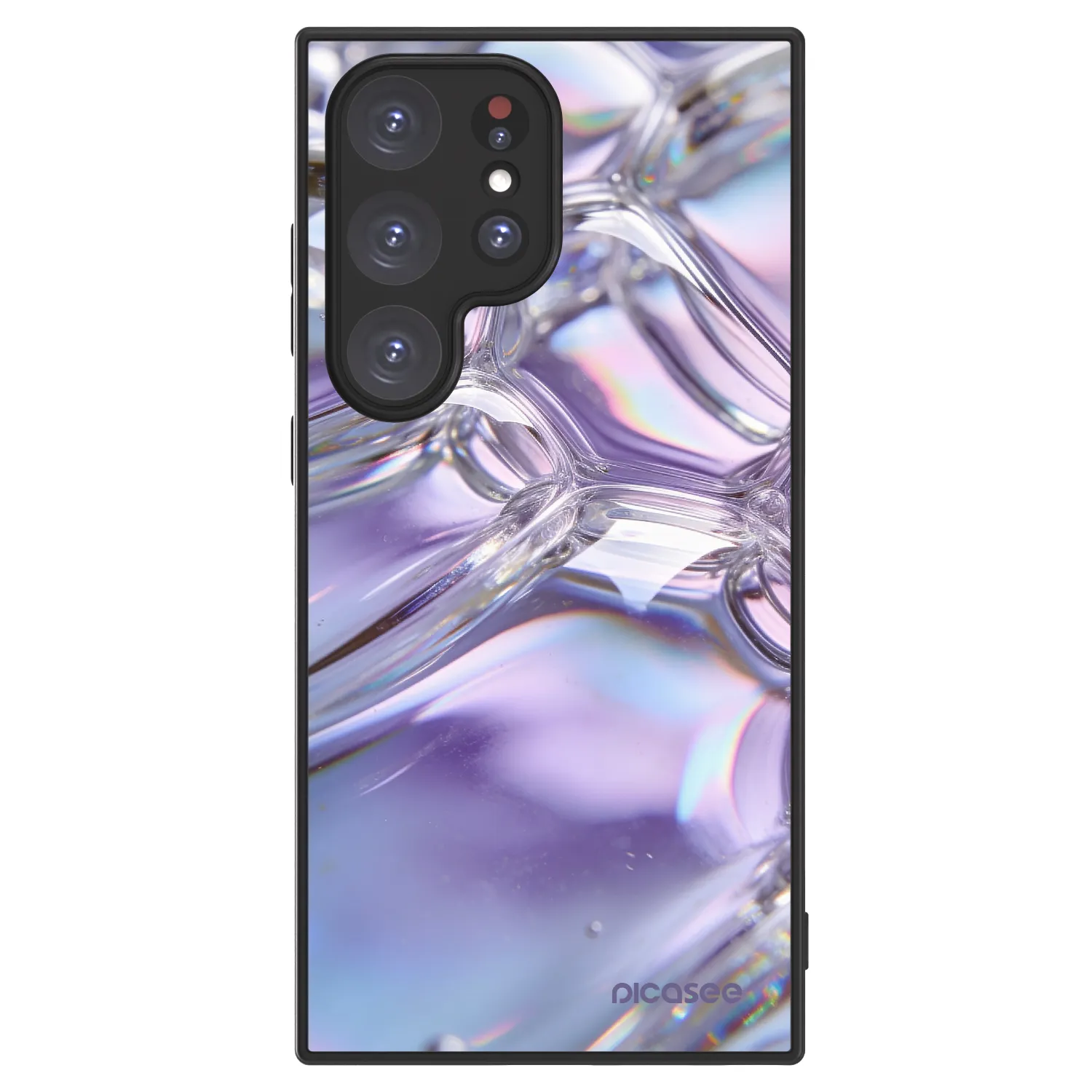 Picasee ULTIMATE CASE pro Samsung Galaxy S24 Ultra S928B 5G - Iridescent bubbles