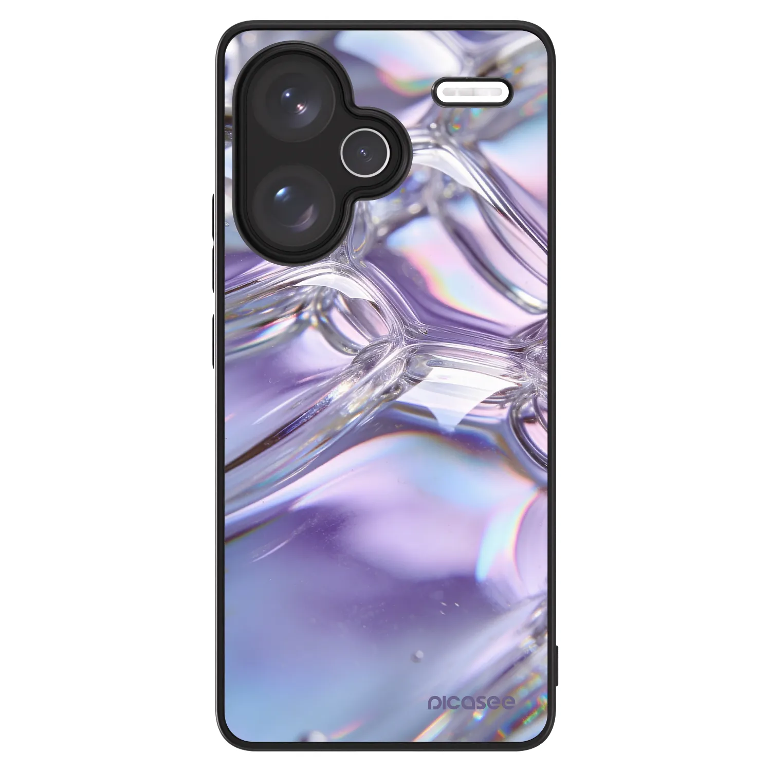 Picasee ULTIMATE CASE pro Xiaomi Redmi Note 13 Pro+ 5G - Iridescent bubbles