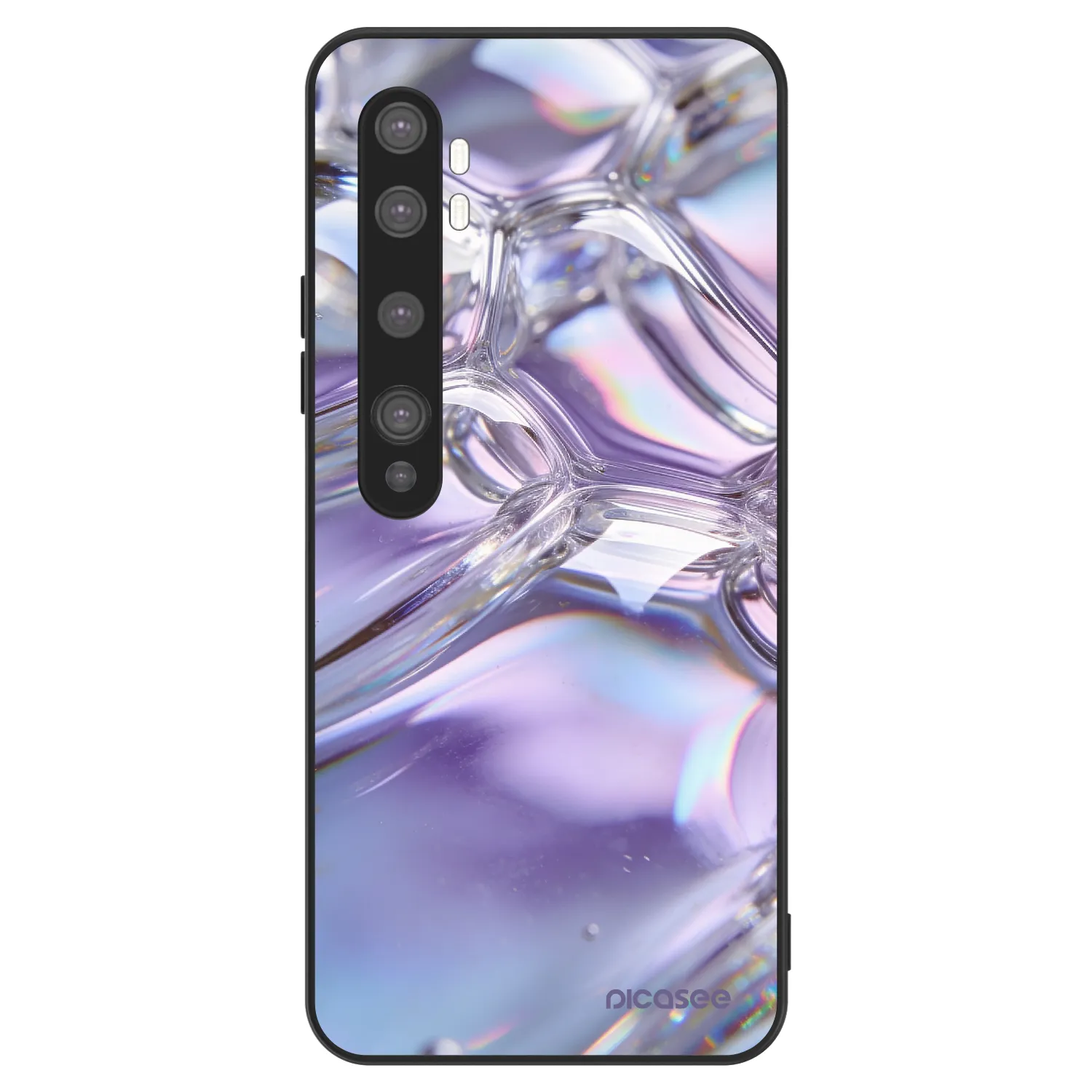 Picasee ULTIMATE CASE pro Xiaomi Mi Note 10 (Pro) - Iridescent bubbles