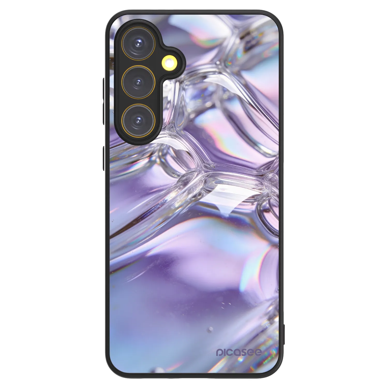 Picasee ULTIMATE CASE PowerShare pro Samsung Galaxy S24 FE S721B - Iridescent bubbles