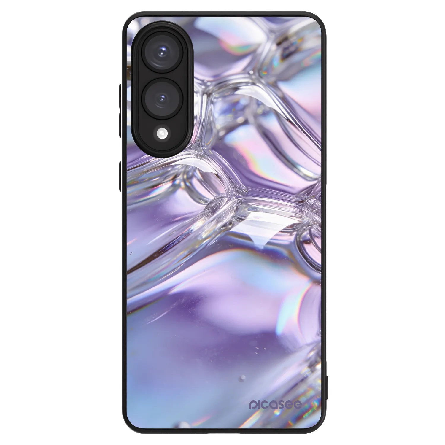 Picasee ULTIMATE CASE pro Samsung Galaxy S25 Edge 5G - Iridescent bubbles
