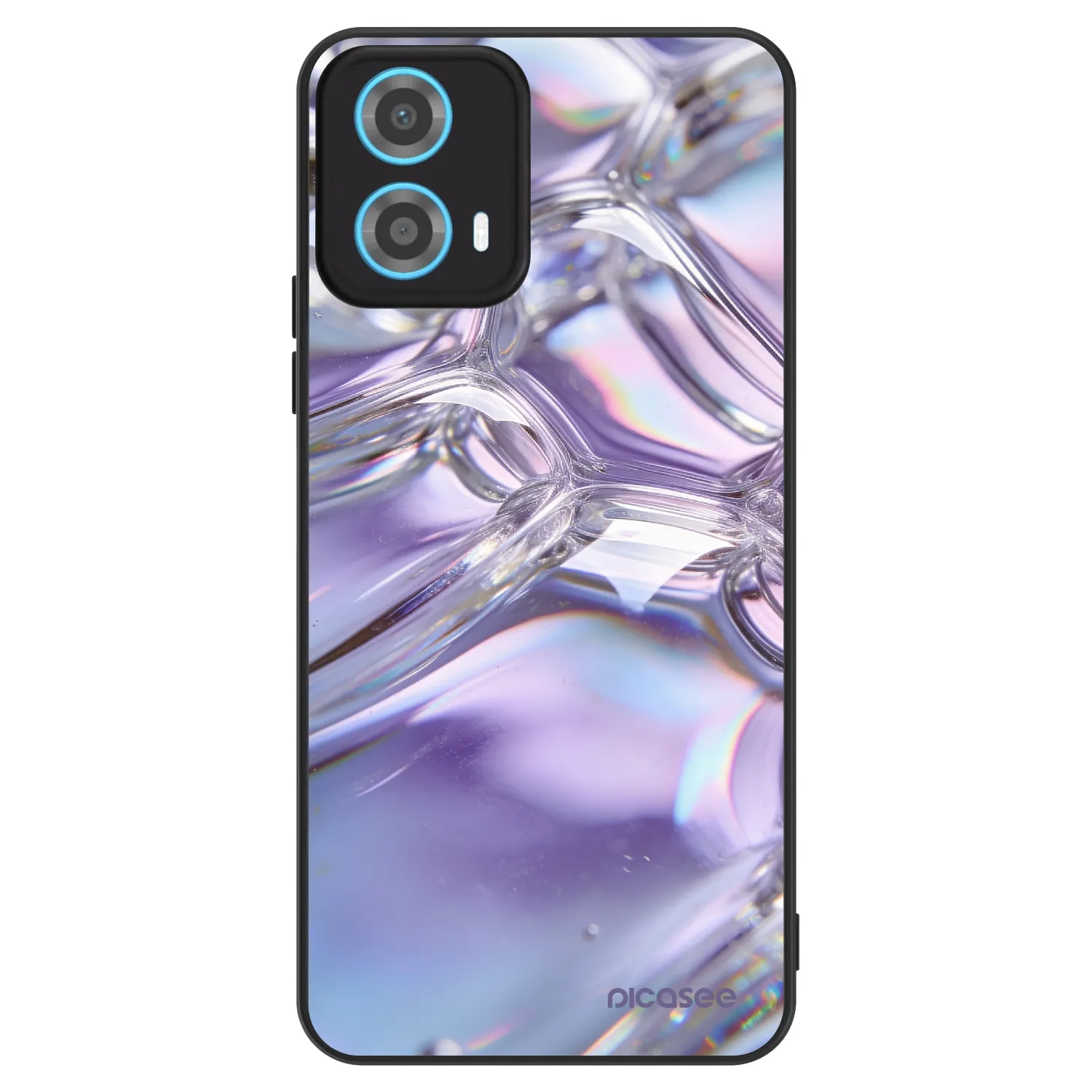 Picasee ULTIMATE CASE pro Motorola Moto G34 5G - Iridescent bubbles