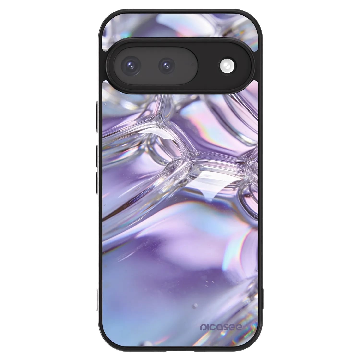 Picasee ULTIMATE CASE pro Google Pixel 9 - Iridescent bubbles