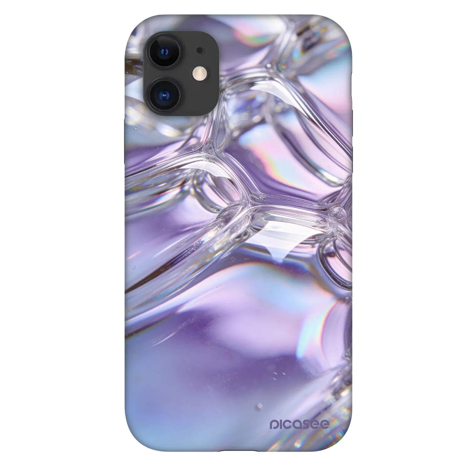 Picasee Fashion Case pro Apple iPhone 11 - Iridescent bubbles