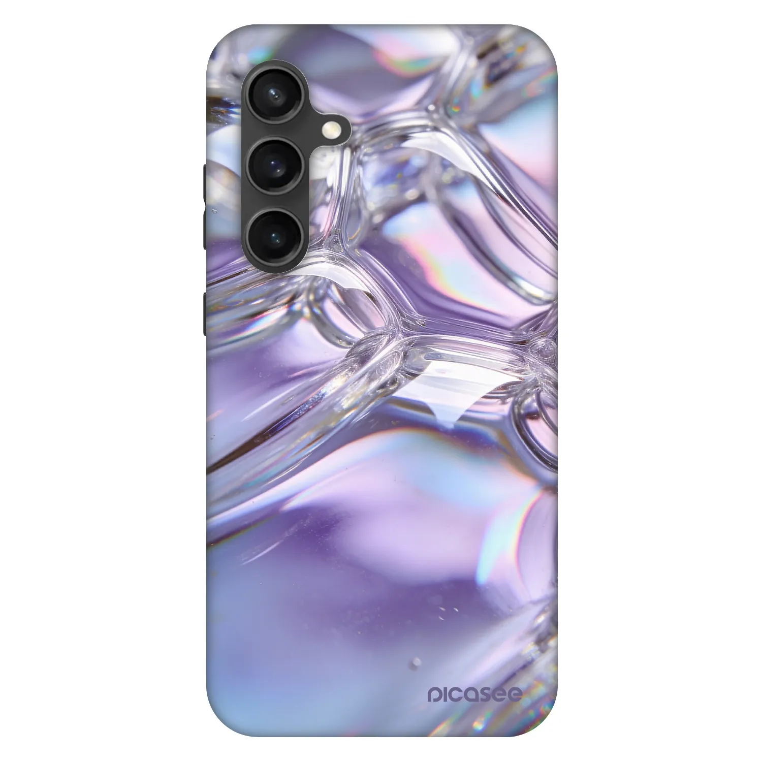 Picasee Fashion Case pro Samsung Galaxy S24 FE S721B - Iridescent bubbles