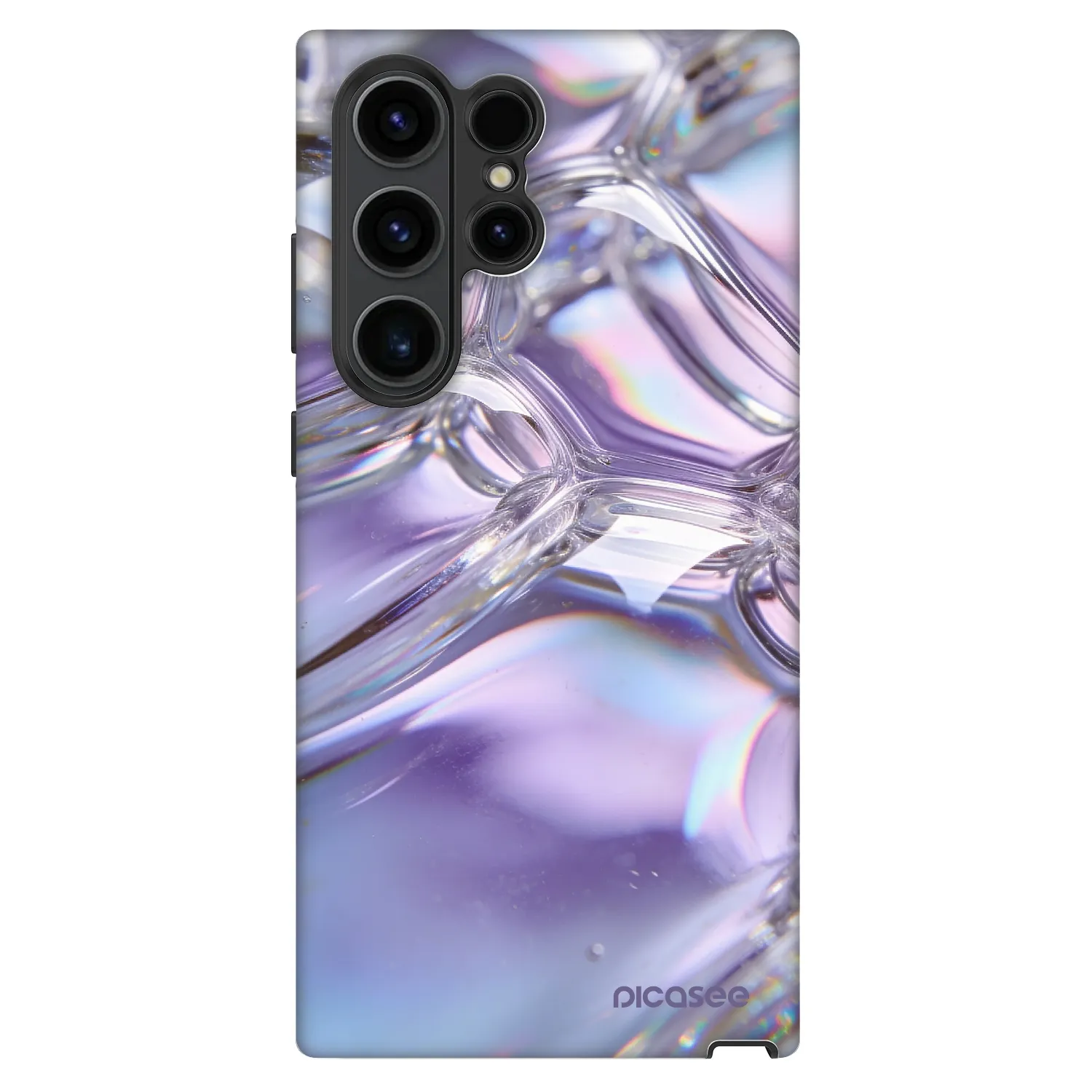 Picasee Fashion Case pro Samsung Galaxy S23 Ultra 5G - Iridescent bubbles