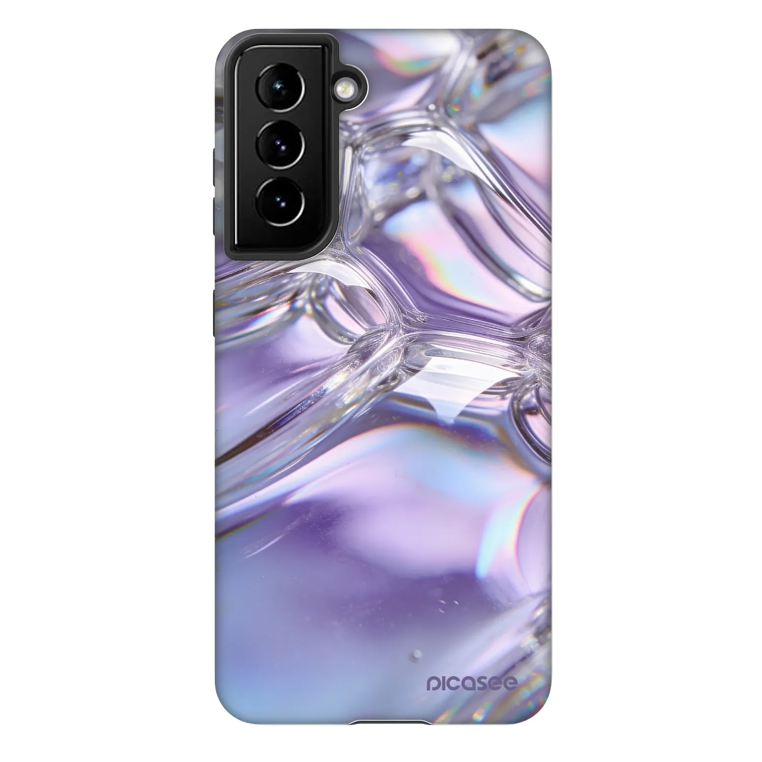 Picasee Fashion Case pro Samsung Galaxy S21 FE 5G - Iridescent bubbles