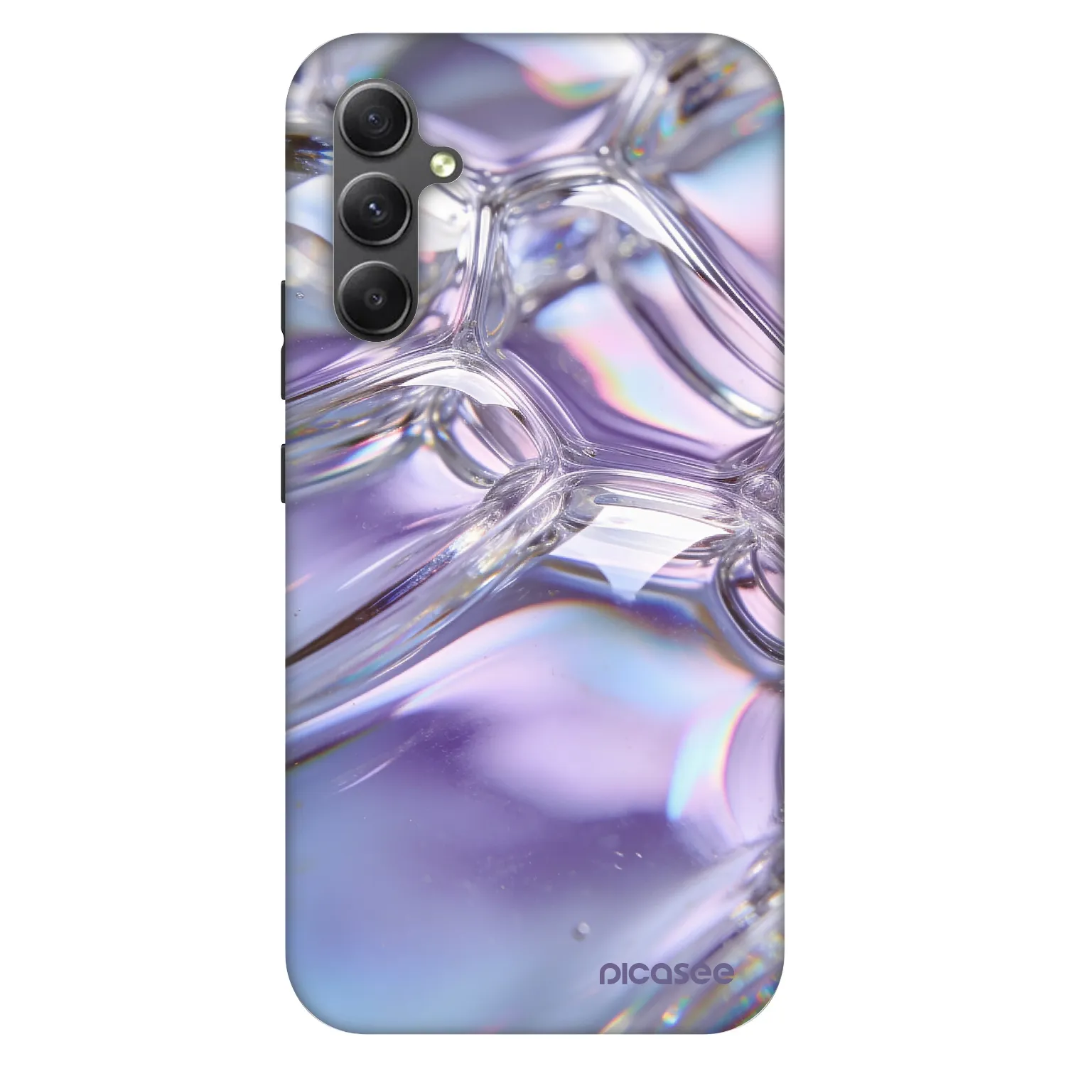 Picasee Fashion Case pro Samsung Galaxy A34 5G A346B - Iridescent bubbles