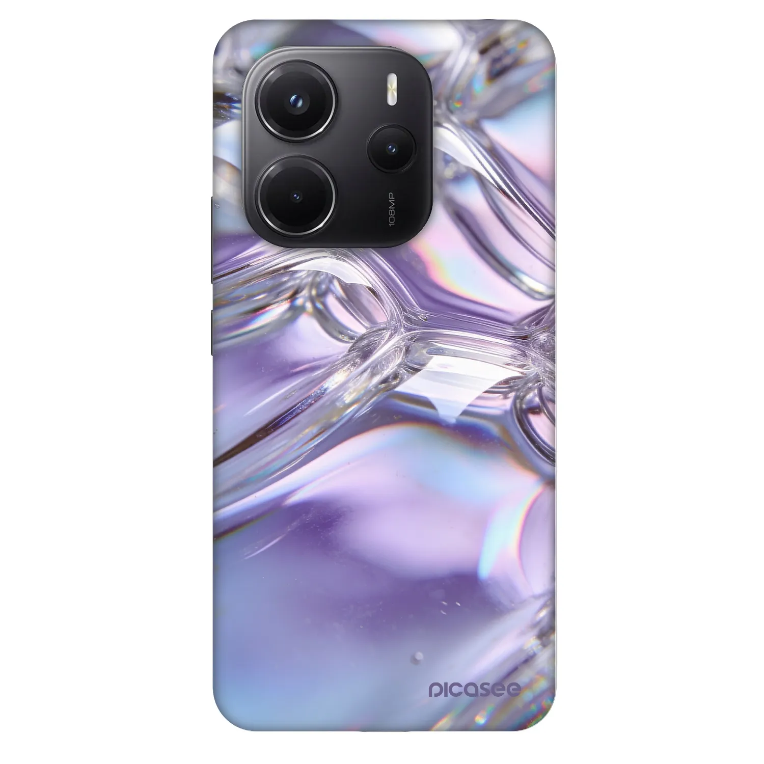 Picasee Fashion Case pro Xiaomi Redmi Note 14 4G - Iridescent bubbles