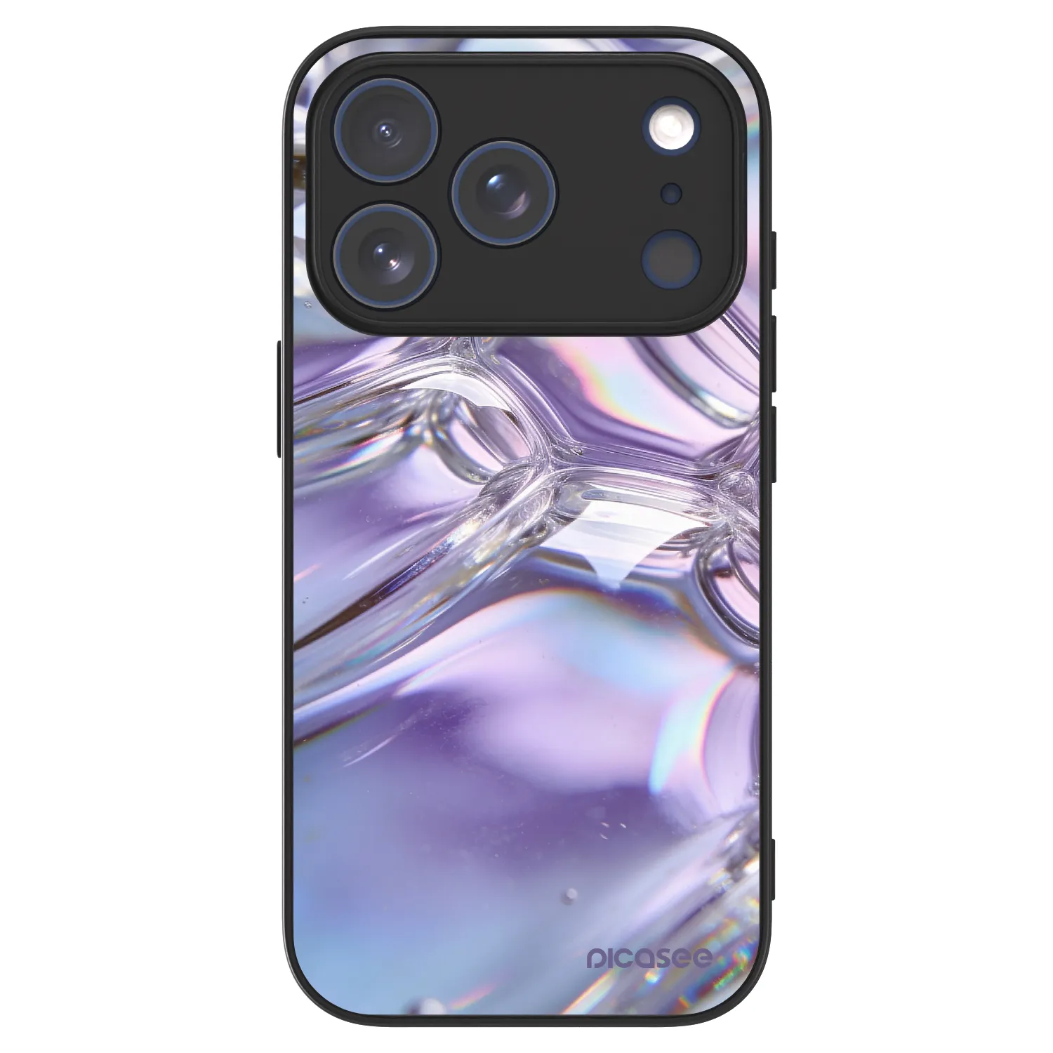 Picasee ULTIMATE CASE MagSafe pro Apple iPhone 18 Pro - Iridescent bubbles