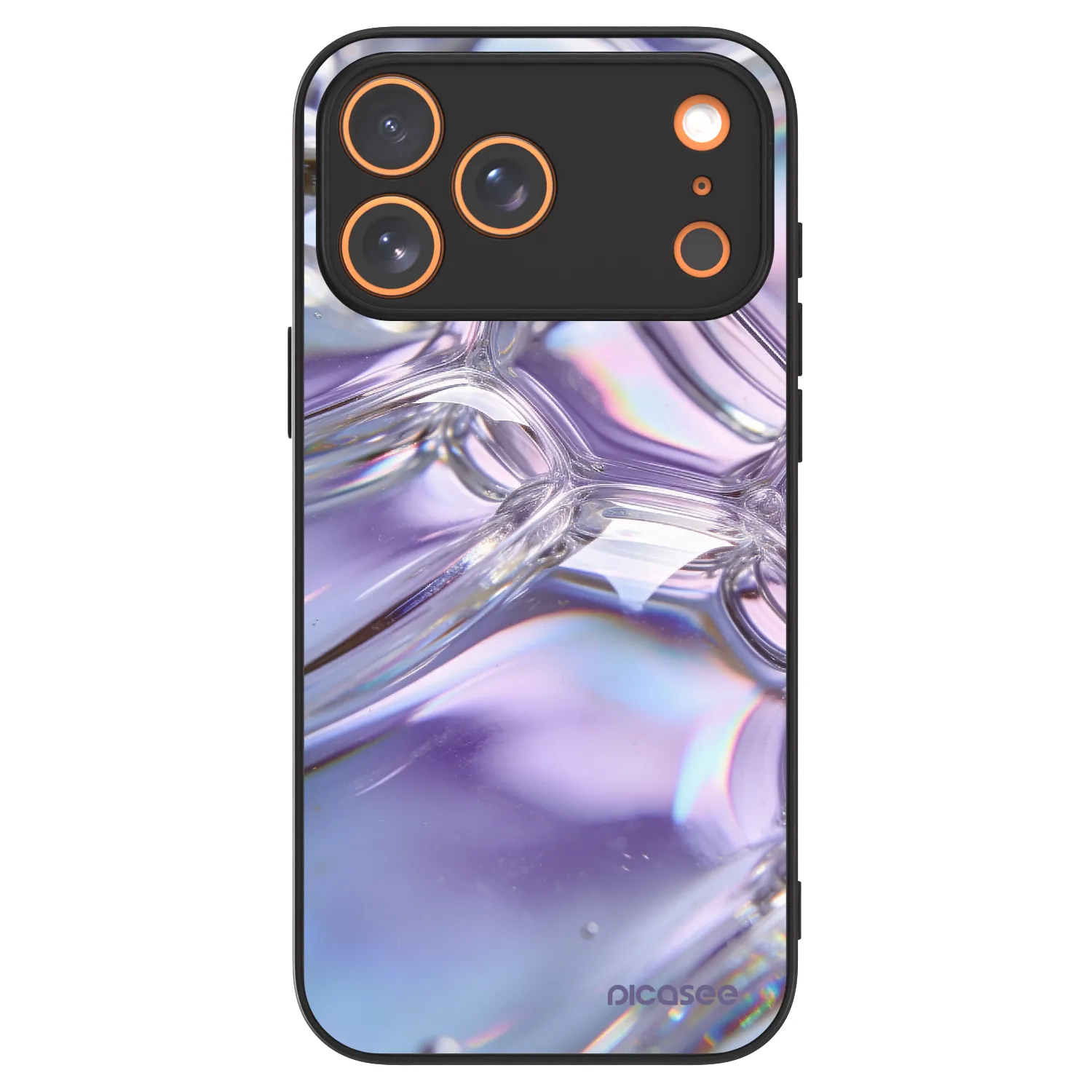 Picasee ULTIMATE CASE MagSafe pro Apple iPhone 18 Pro Max - Iridescent bubbles