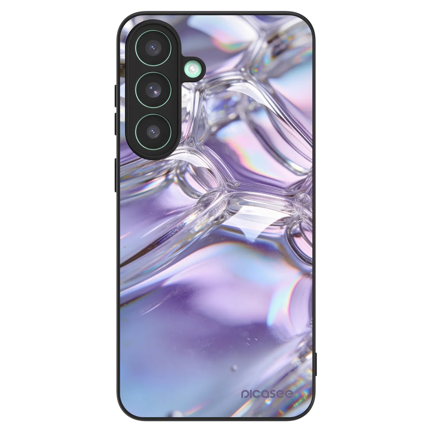 Picasee ULTIMATE CASE PowerShare pro Samsung Galaxy S26 FE - Iridescent bubbles