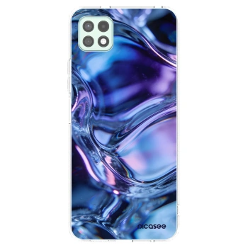 Picasee silikonový průhledný obal pro Samsung Galaxy A22 A226B 5G - Iris liquid