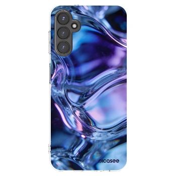 Picasee silikonový průhledný obal pro Samsung Galaxy A14 4G A145R - Iris liquid