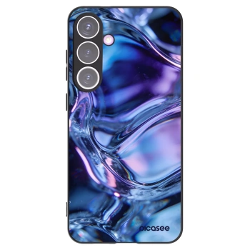 Picasee silikonový černý obal pro Samsung Galaxy S24+ S926B 5G - Iris liquid