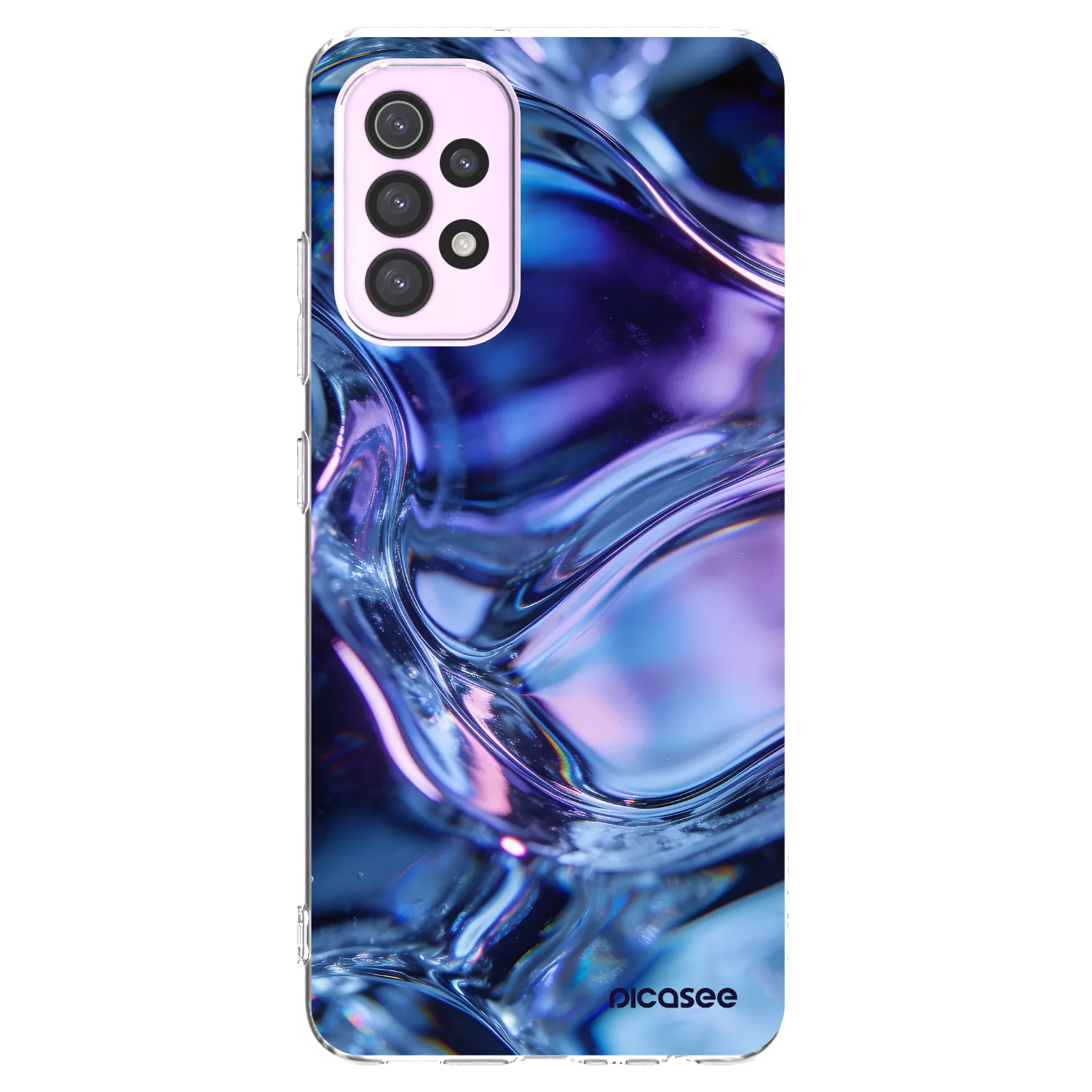 Picasee silikonový průhledný obal pro Samsung Galaxy A32 5G A326B - Iris liquid