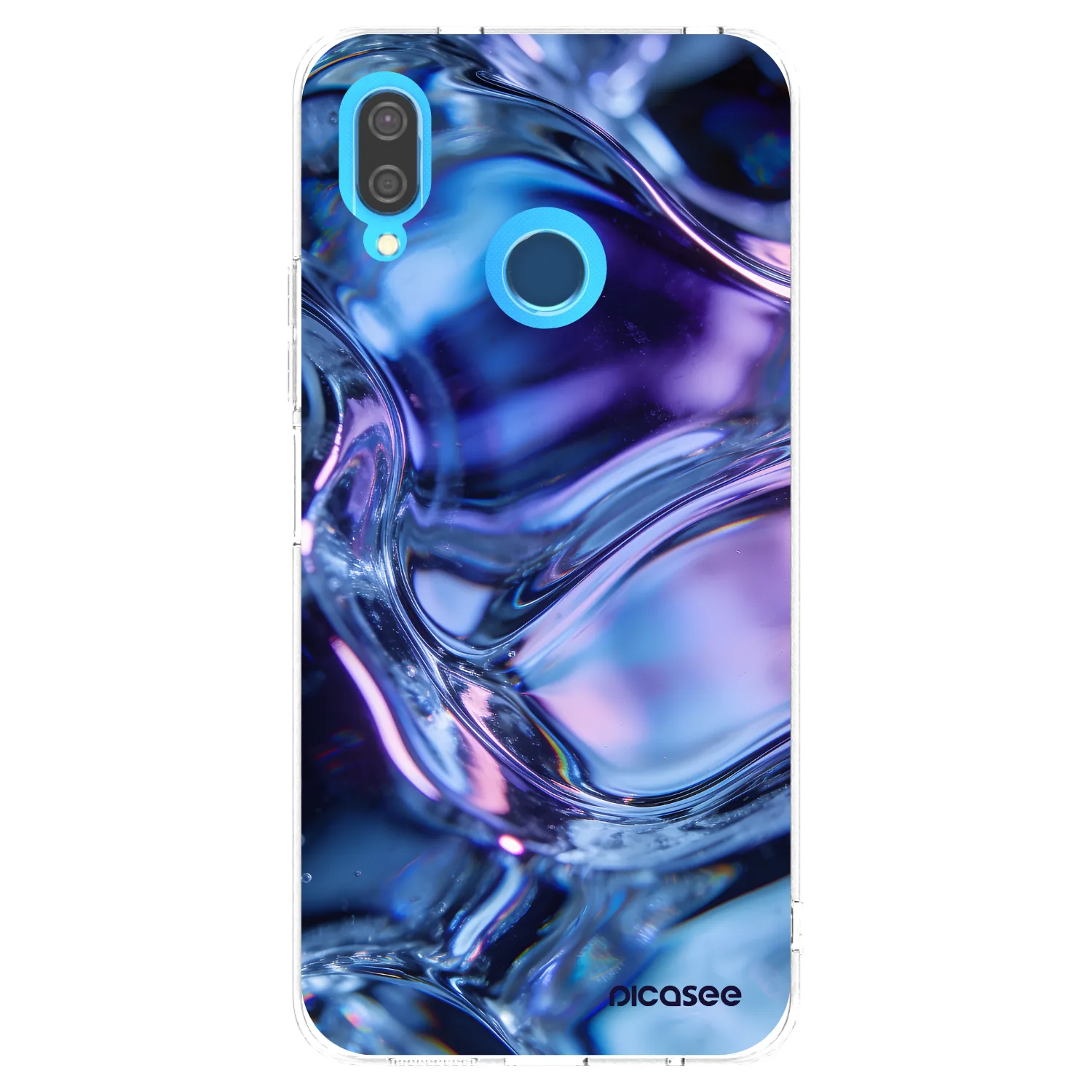 Picasee silikonový průhledný obal pro Huawei P20 Lite - Iris liquid