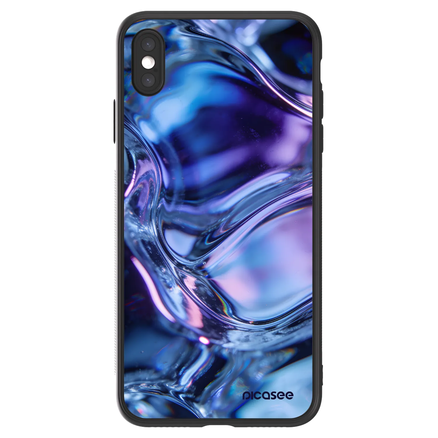 Picasee ULTIMATE CASE pro Apple iPhone XS Max - Iris liquid