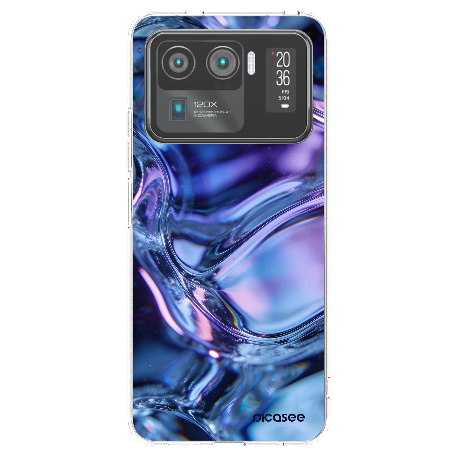 Picasee silikonový průhledný obal pro Xiaomi Mi 11 Ultra - Iris liquid
