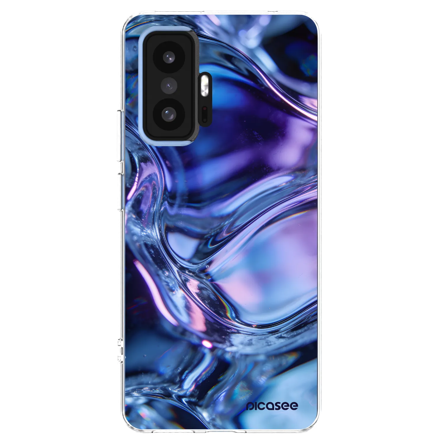 Picasee silikonový průhledný obal pro Xiaomi 11T Pro - Iris liquid