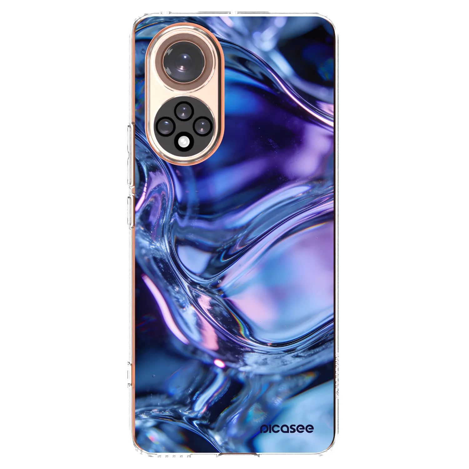 Picasee silikonový průhledný obal pro Huawei Nova 9 - Iris liquid