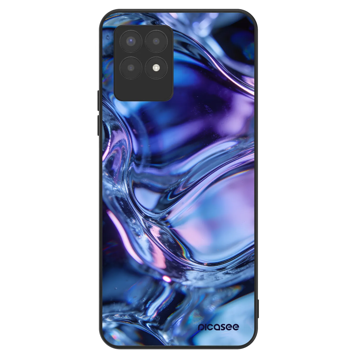 Picasee ULTIMATE CASE pro Realme 8i - Iris liquid